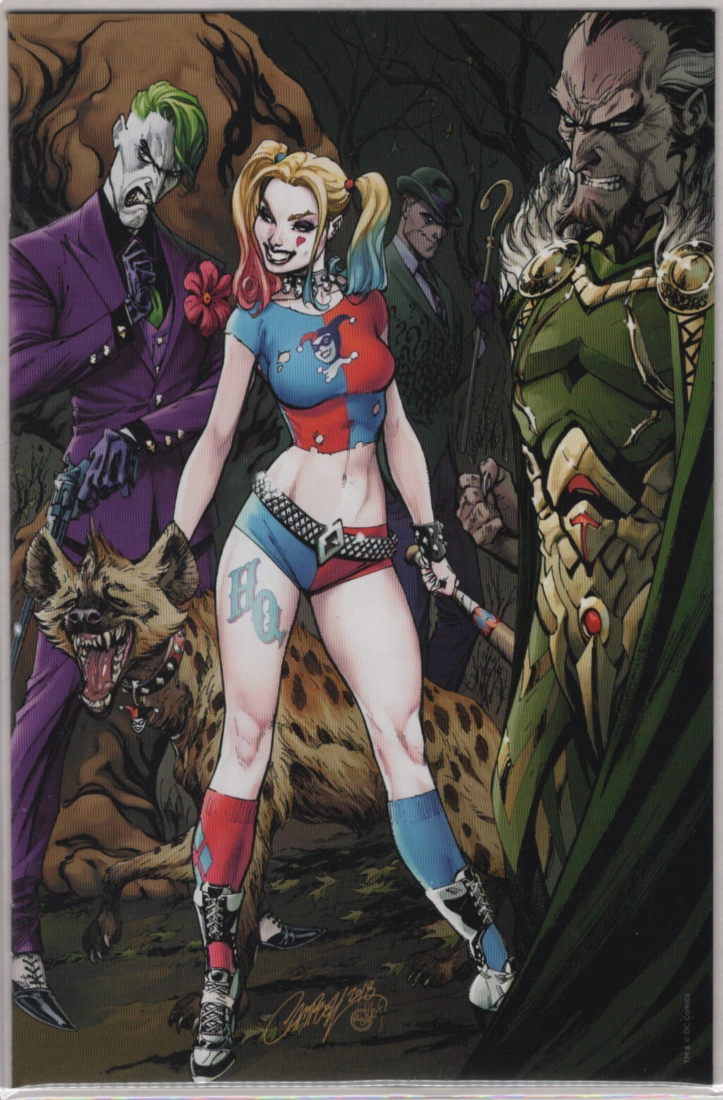 Batman 50 E Variant J Scott Campbell Harley Quinn Poison Ivy Birds of Prey