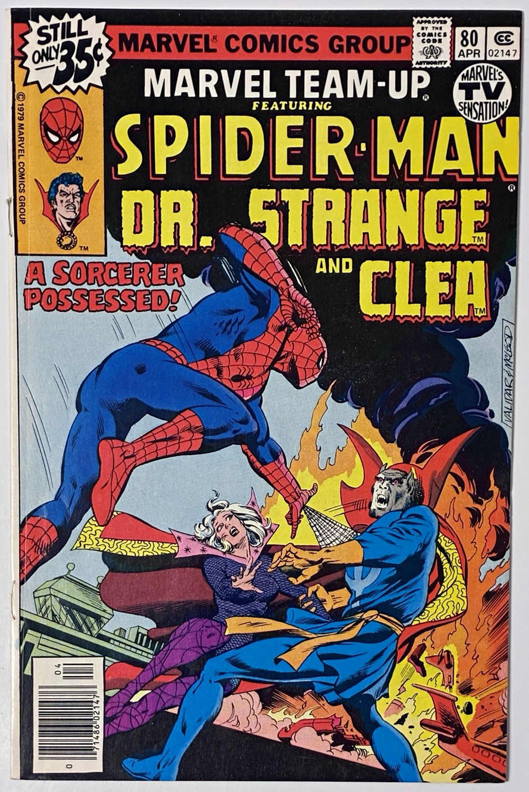 Buy 2 Get 2 Free (CHECK PROMO) Marvel Team-Up #80 1979 Newsstand Comic (VF/NM)