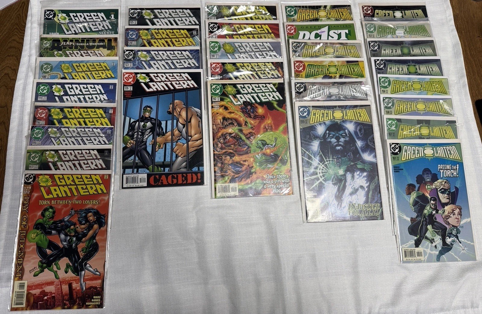 Green Lantern Dc Comic books 1998 - 2003 lot of 31