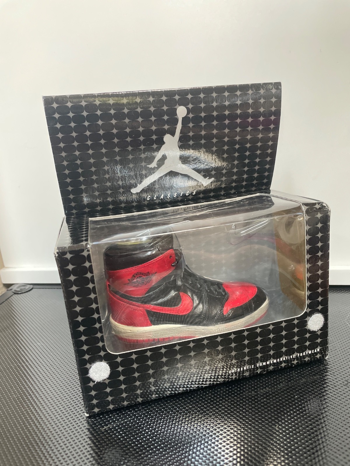 Rare Vintage Nike Air Jordan porclein shoe figurine (#2886/3000)