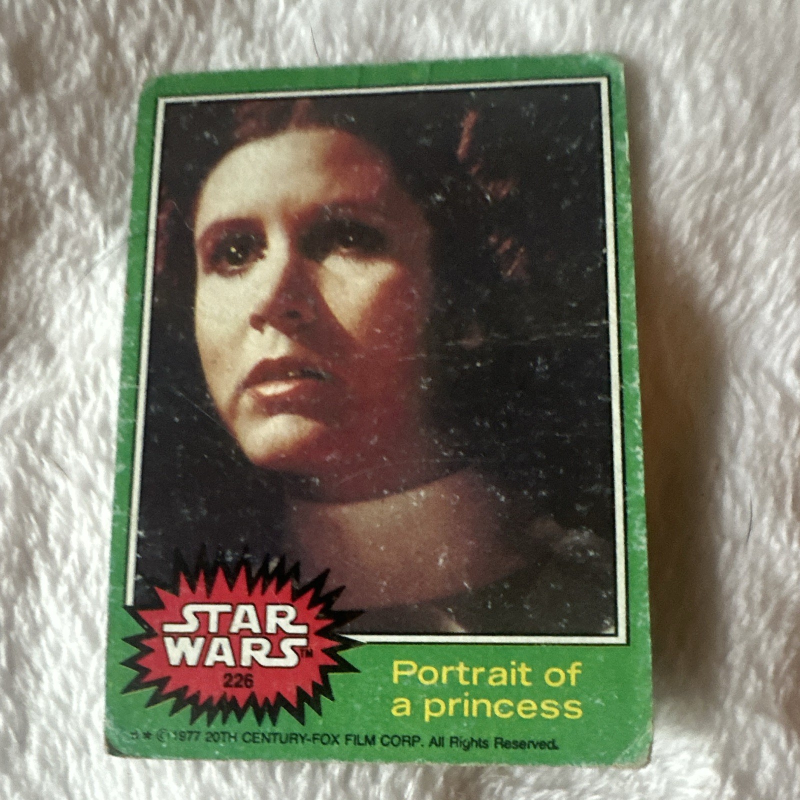 Topps Star Wars 1977 Non-Sport Trading Cards 7-Card Lot Luke Leia #226