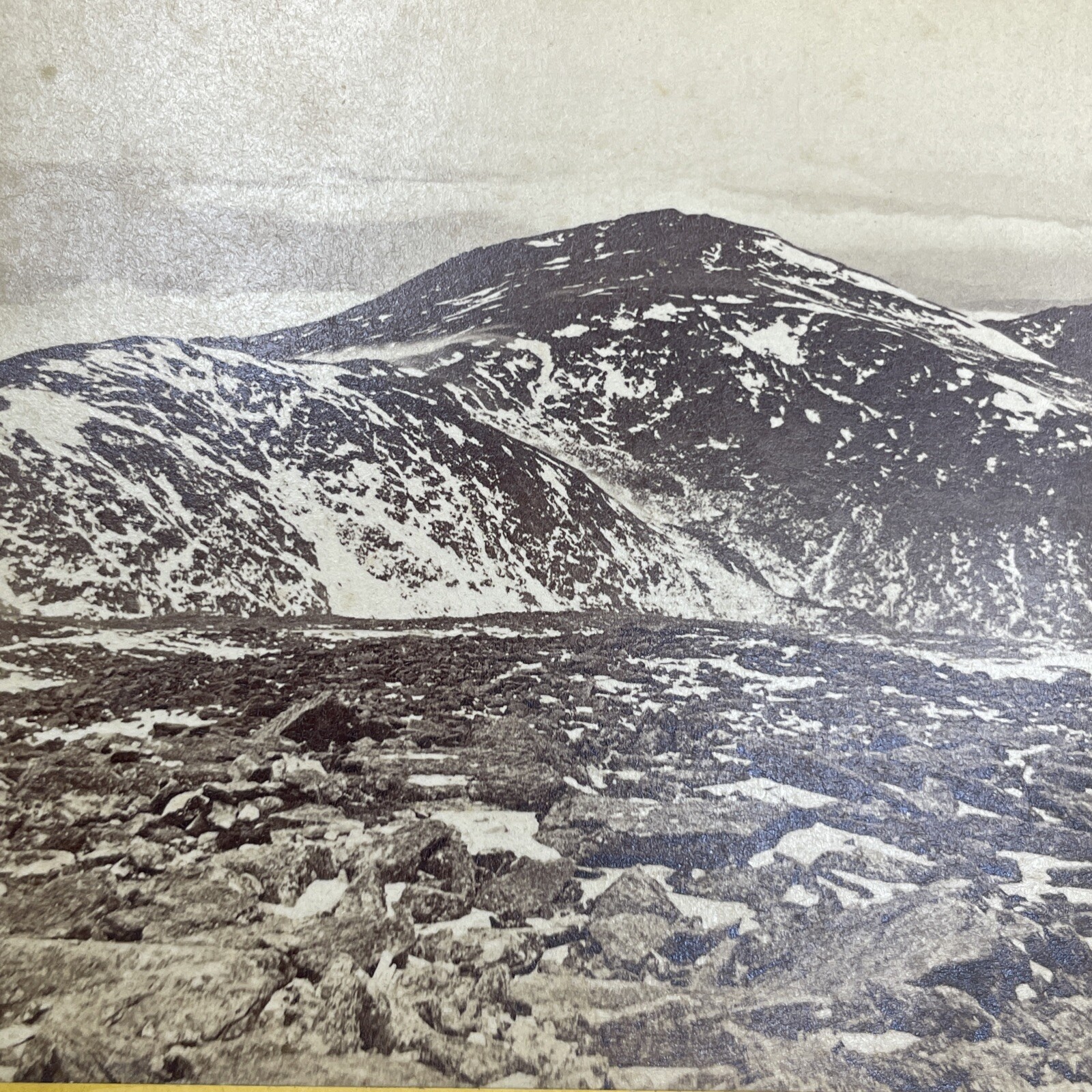 Mt Adams from Mt Washington Stereoview Kilburn Brothers Littleton NH 1870s Mt Adams from Mt Washington Stereoview Kilburn Brothers Littleton NH 1870s