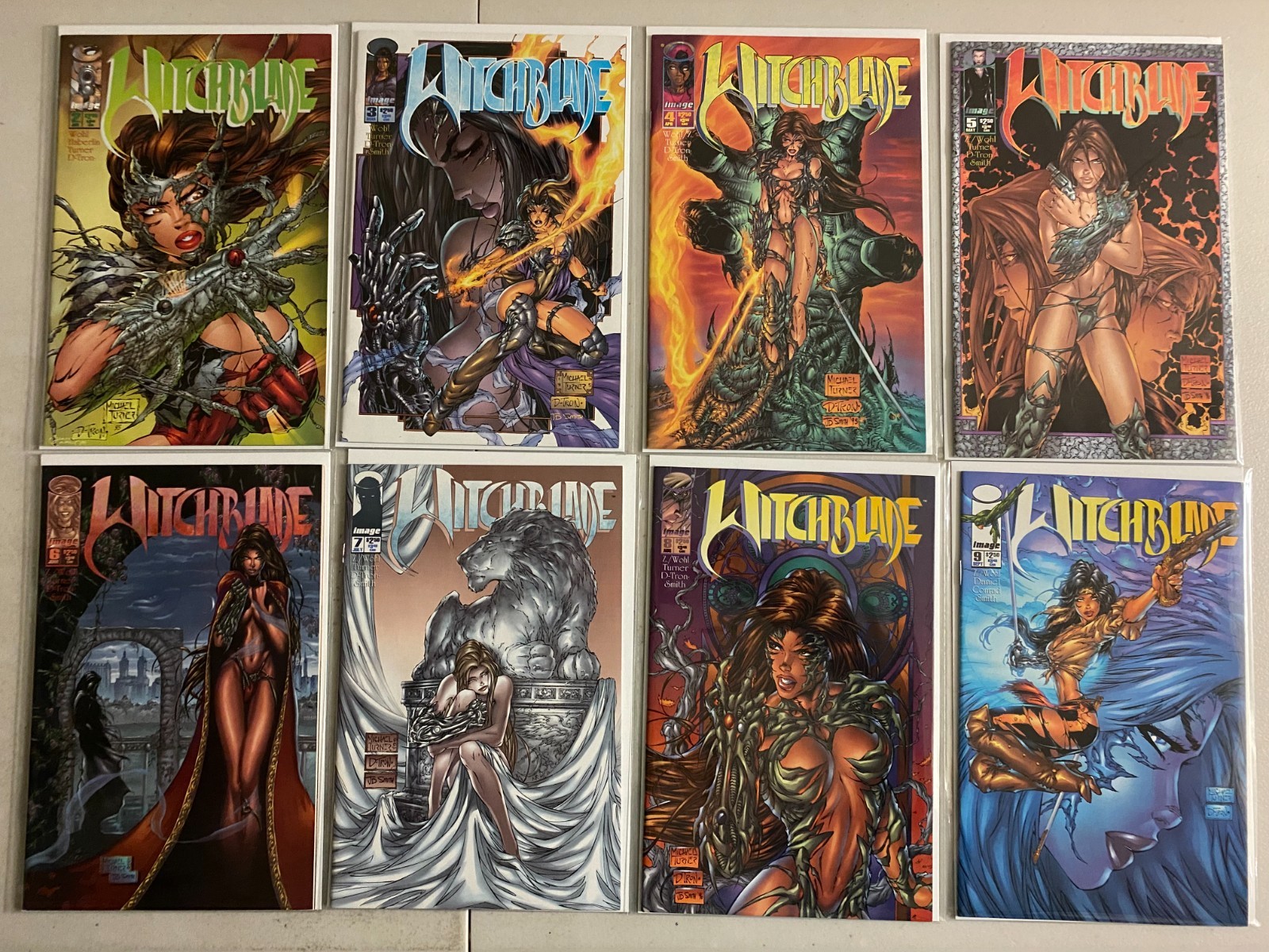 Witchblade lot #2-50 Image (average 8.0 VF) 46 different books (1995 to 2001)