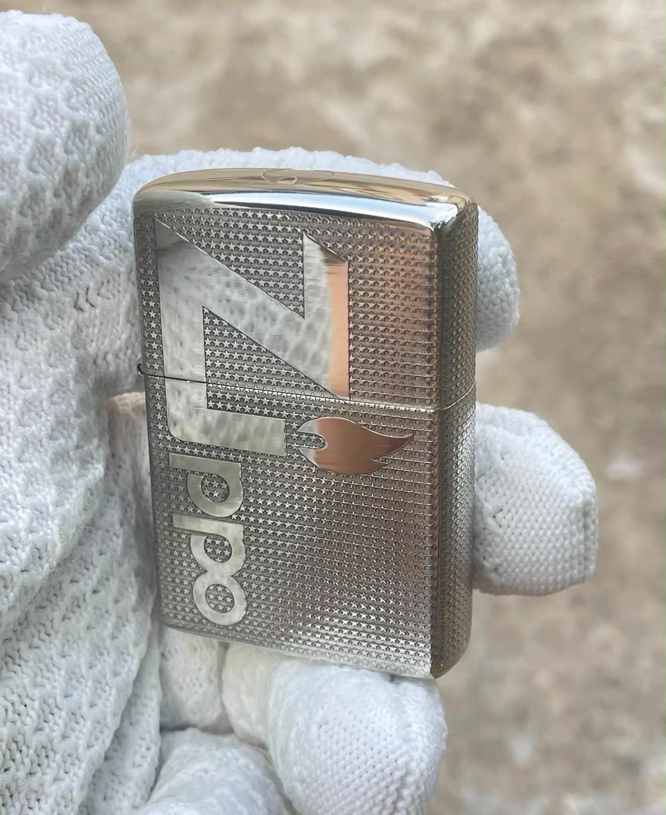 Zippo Stars Pattern Windproof