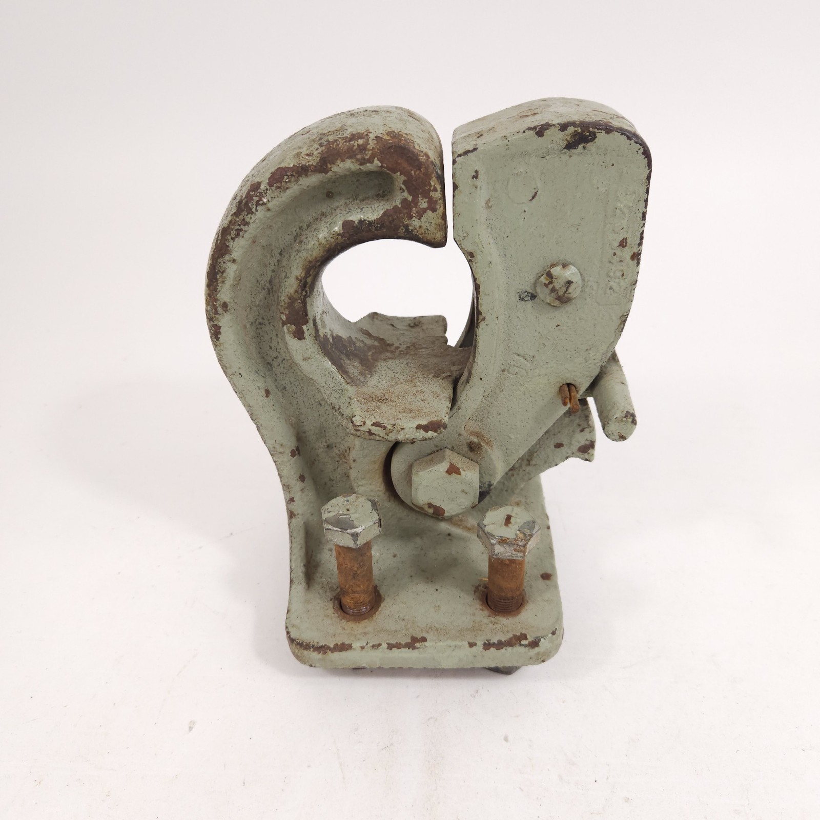 Vtg Military Pintle Hook Tow Hitch With Cotter Pin Heavy Duty Towing