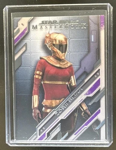 2025 Topps Star Wars Masterwork Zorii Bliss Under Disguise #UN-4 2025 Topps Star Wars Masterwork Zorii Bliss Under Disguise #UN-4