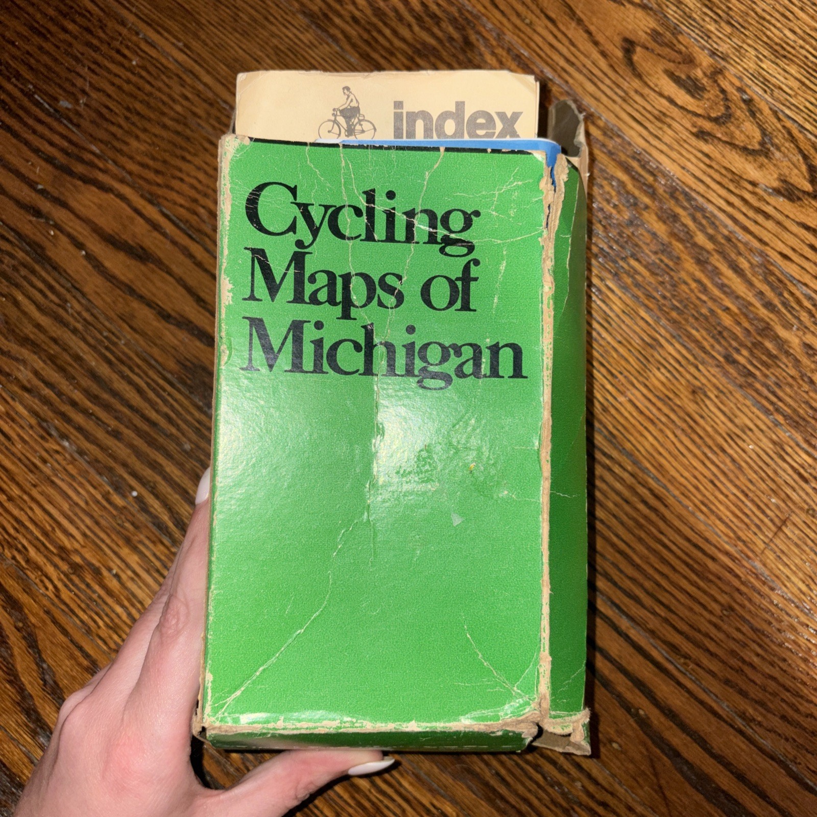 Vintage Cycling Maps Michigan Natural Resources Box Set of 48(Missing #12 #25)
