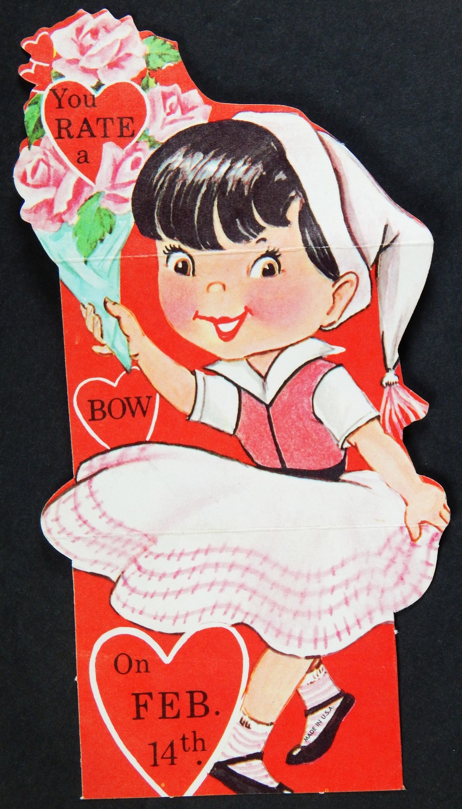 1940-50s VALENTINE CARD \