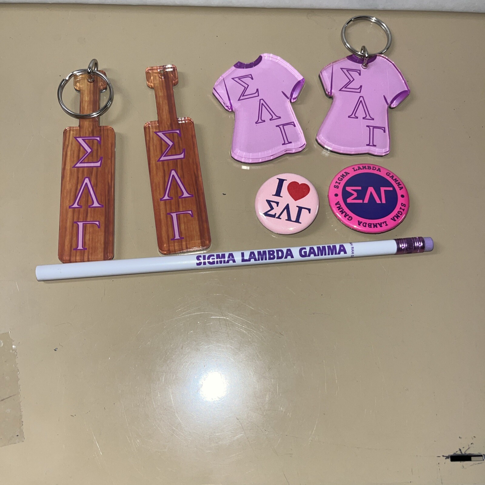 Sigma Lambda Gamma Sorority Gift Lot Great Deal