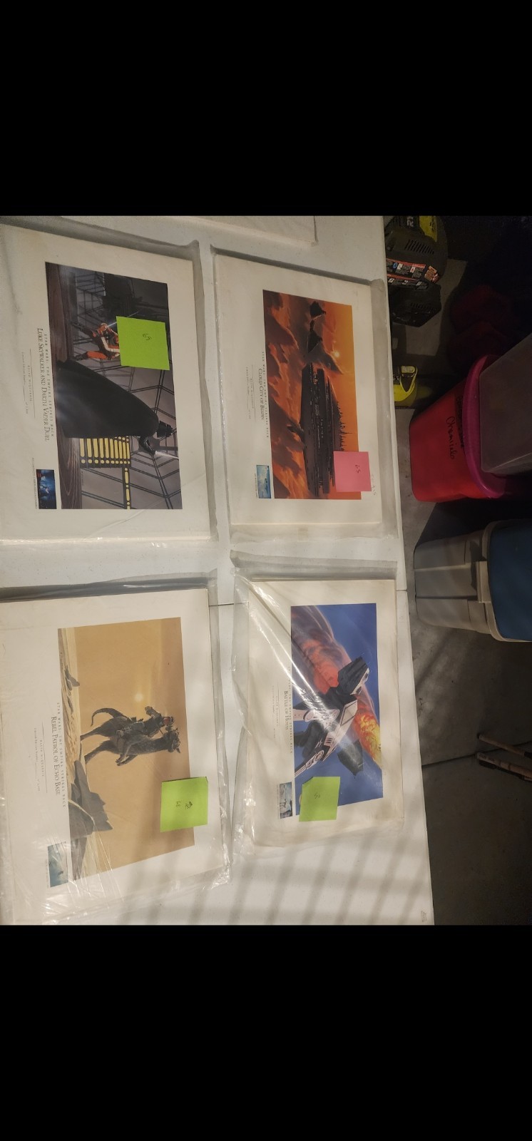 Ralph McQuarrie Star Wars BATTLE OF HOTH  Limited Edition Lithograph 
