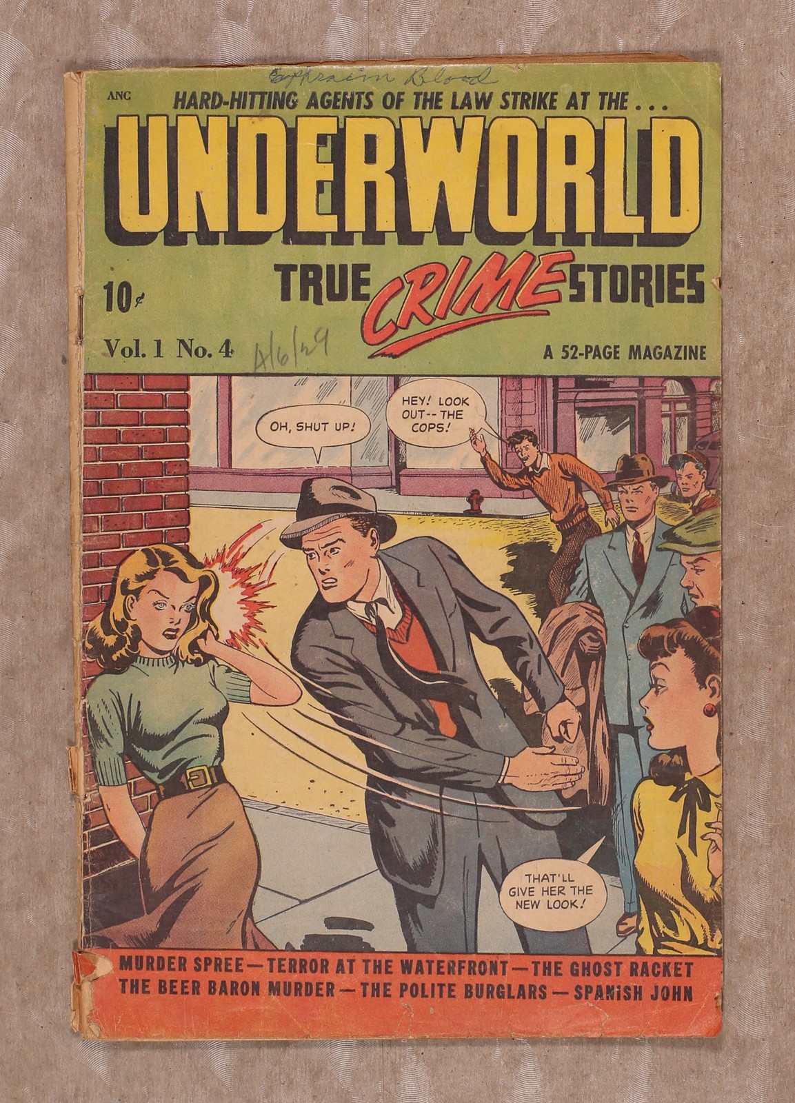 Underworld #4 PR 0.5 1948