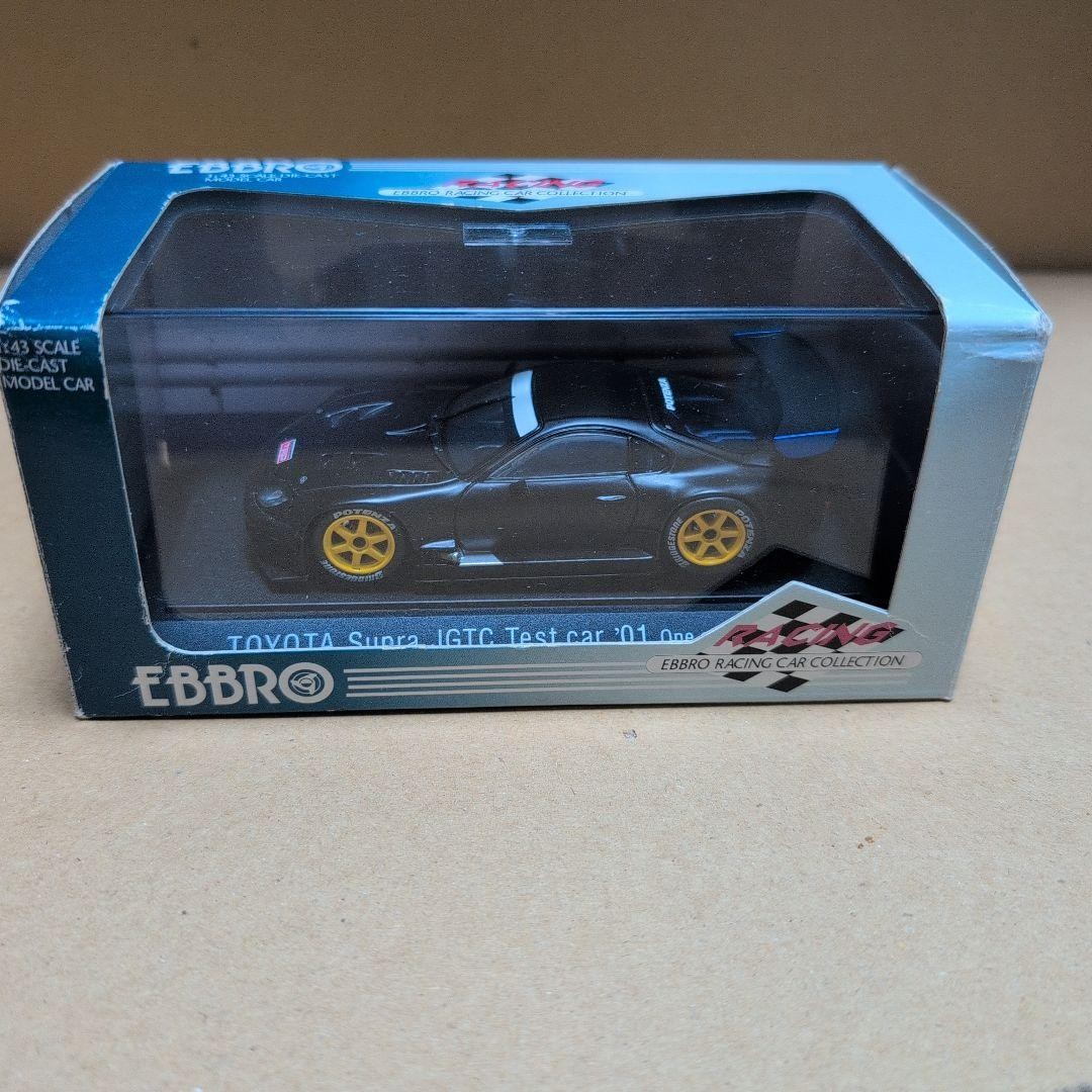 EBBRO 1/43 01 Supra Test Car JGTC Black from Japan