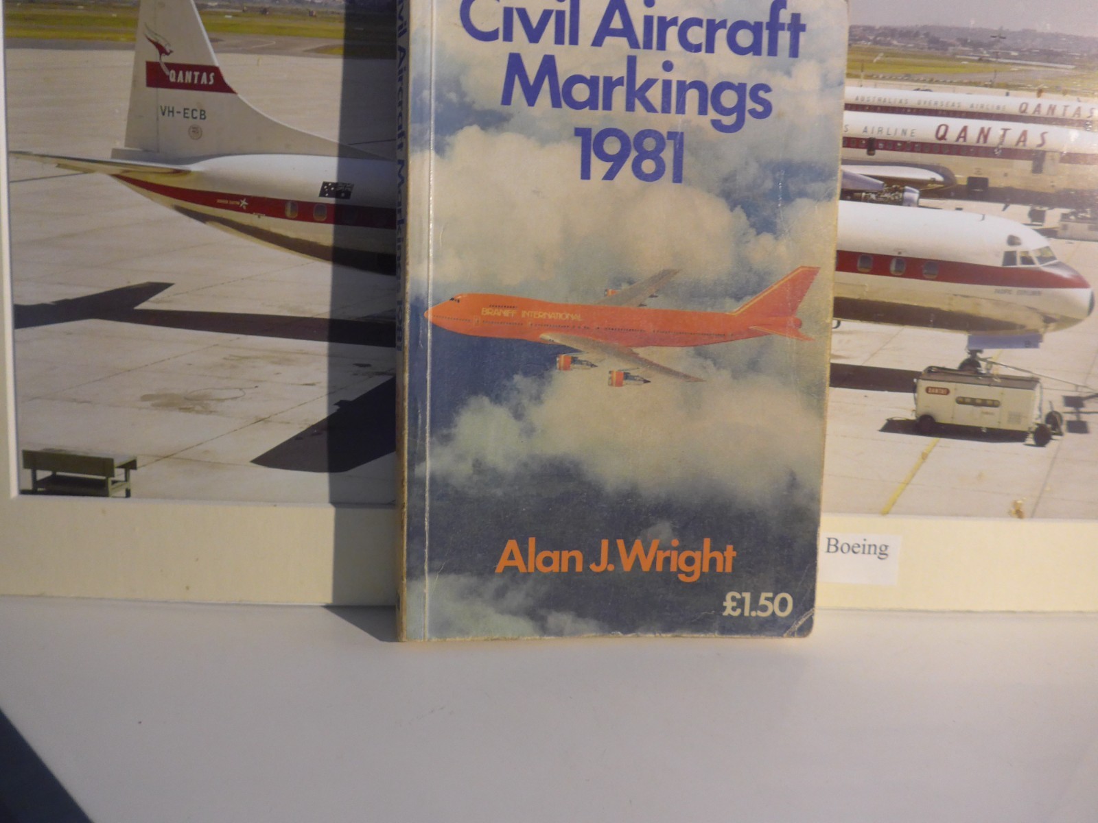 1981 International Civil markings 194 pages size12x18.5 cms printed in England