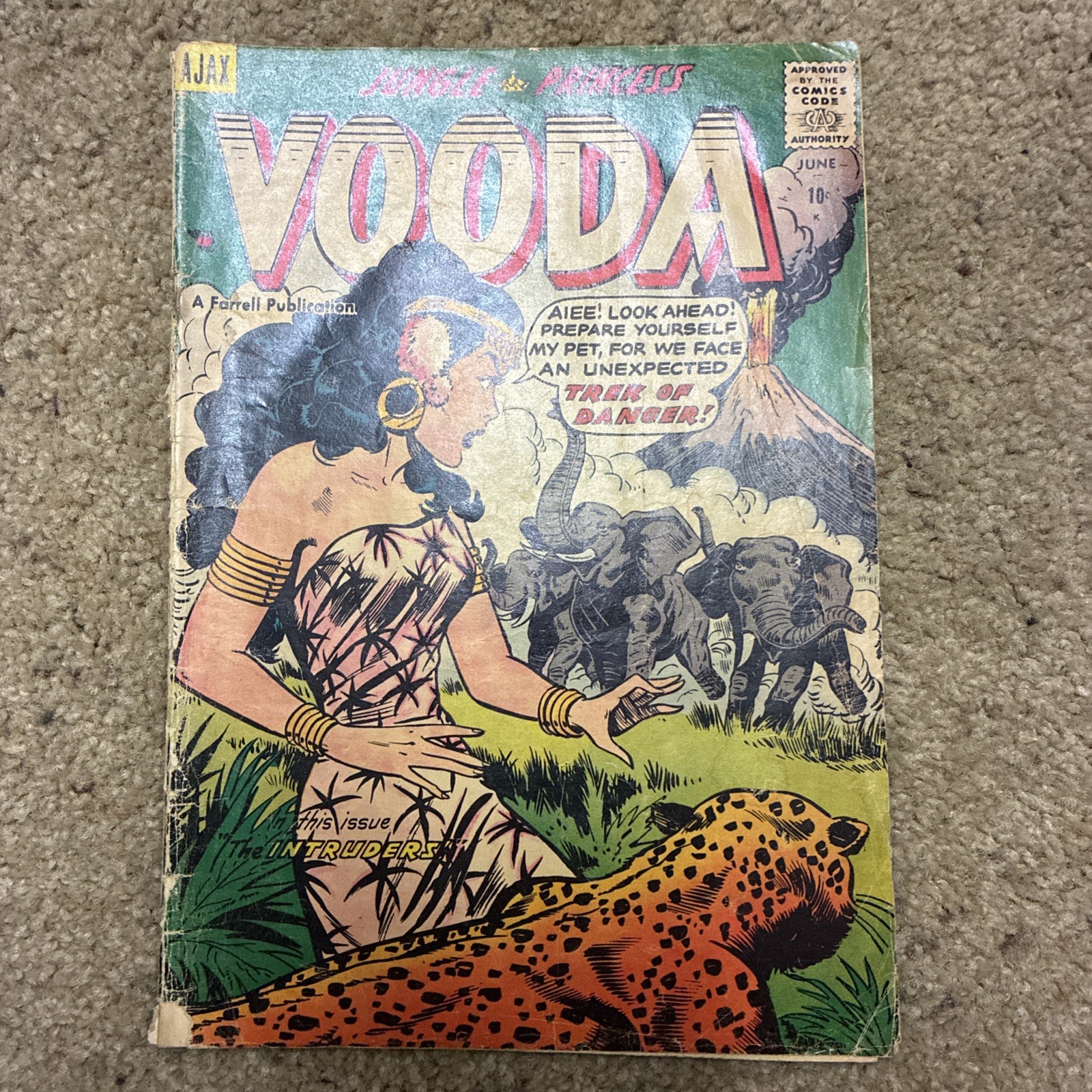 VOODA  #21  Matt Baker Cover and Art  Late Golden Age