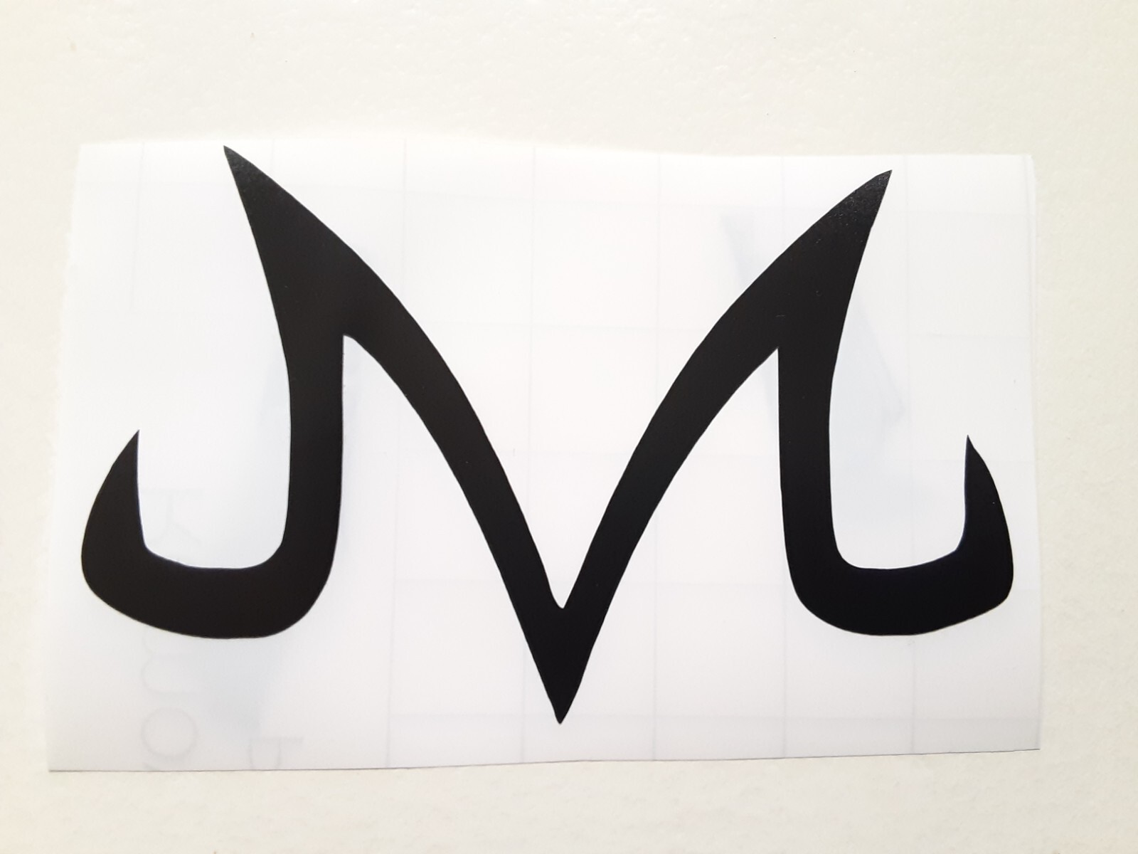 Majin Symbol Buu Anime Sticker Vinyl Decal Windows, Walls Waterproof