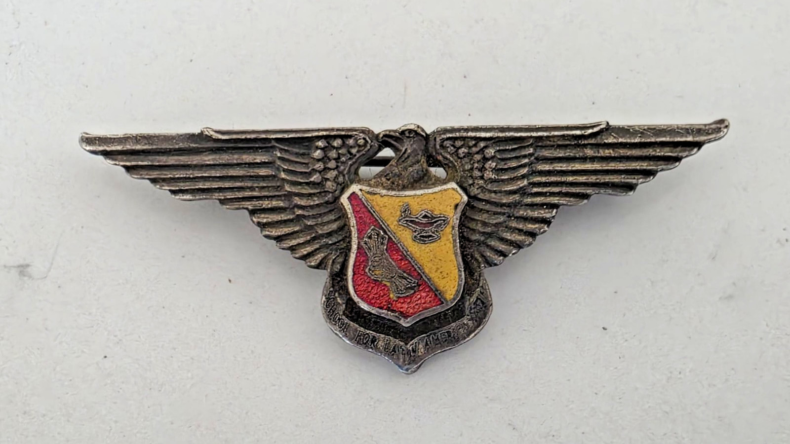 WWII School For Latin America USAF Wings N.S. MEYER