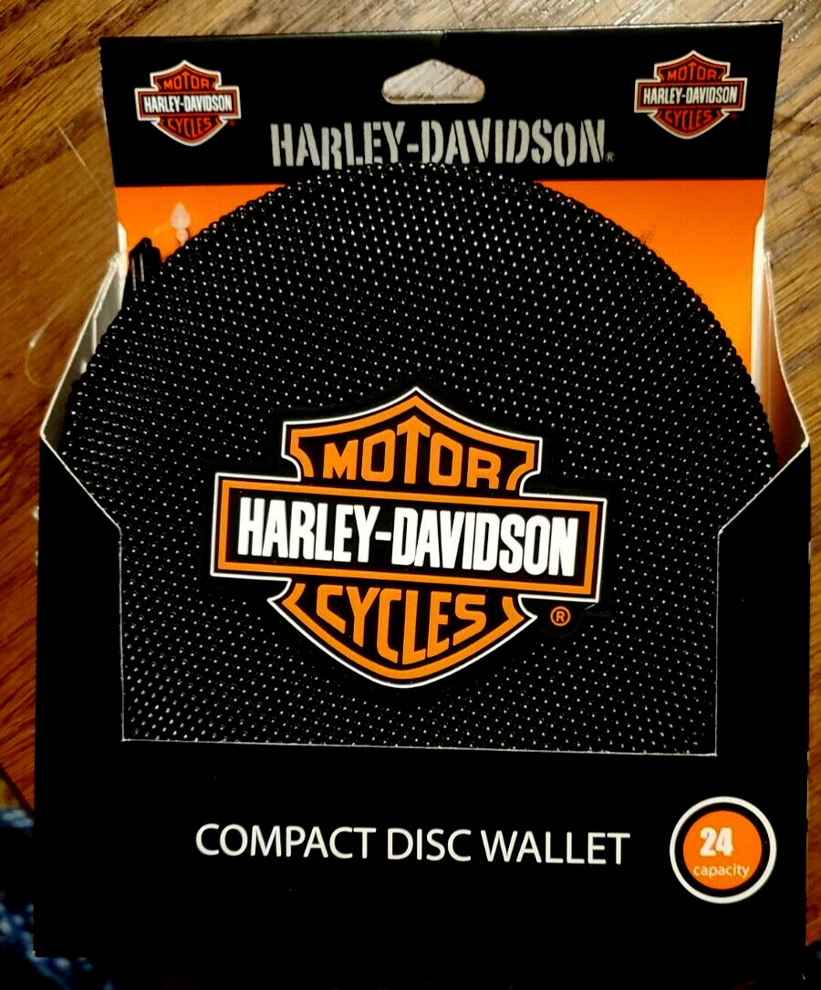 HARLEY DAVIDSON 24 CD HOLDER Official Licensed- NEW