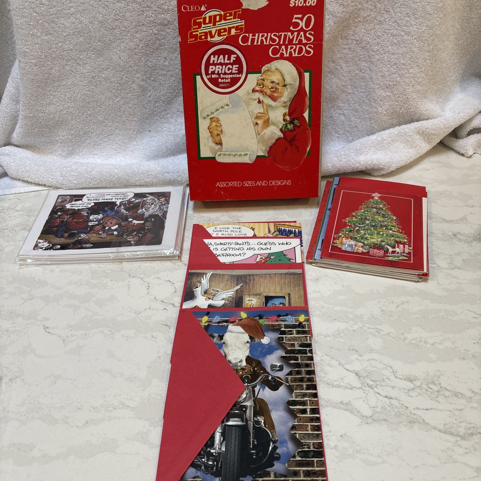 Vintage Cleo Box  PLUS Cards 1980s–1990s to modern 2000s–2010s