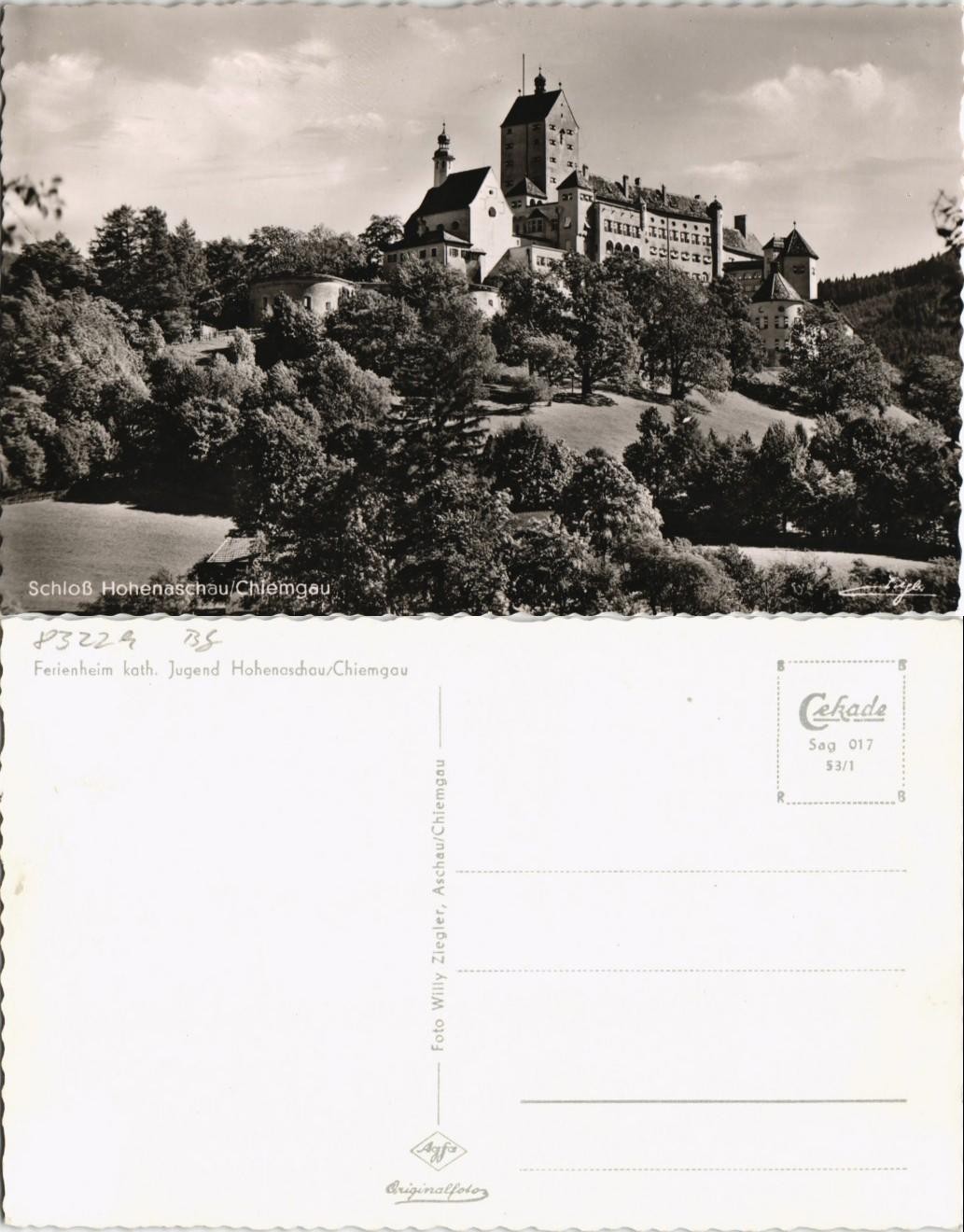 Aschau im Chiemgau Holiday Home Cath. Youth Castle Hohenaschau Chiemgau 1953