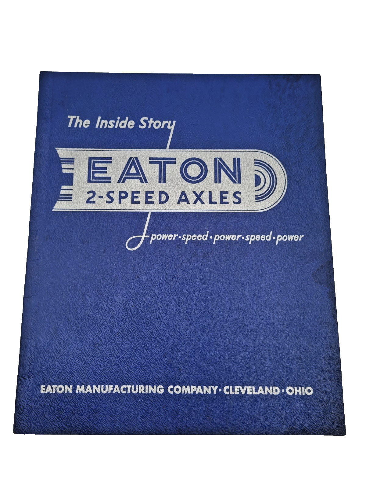 RARE Eaton 2 Speed Axles Sales Brochure Unique Overlays W/Internal Views Trucks