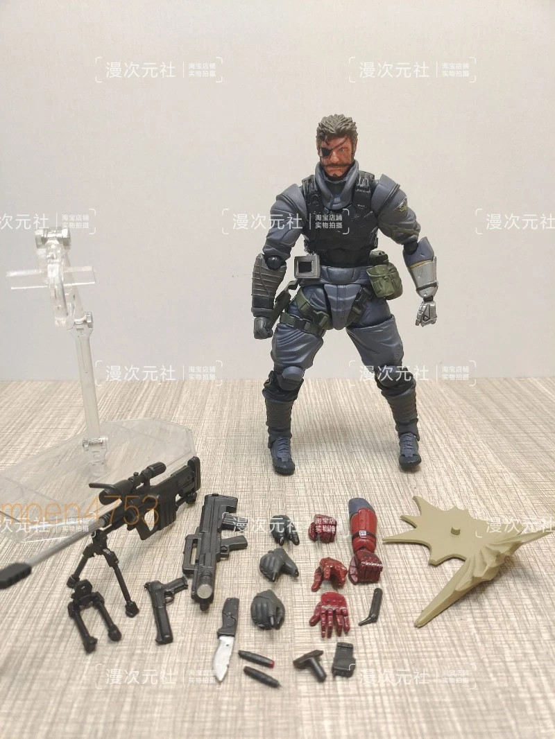 1/12 Metal Gear Solid V Venom Snake Action Figure MGS5 PVC Collectible Toy