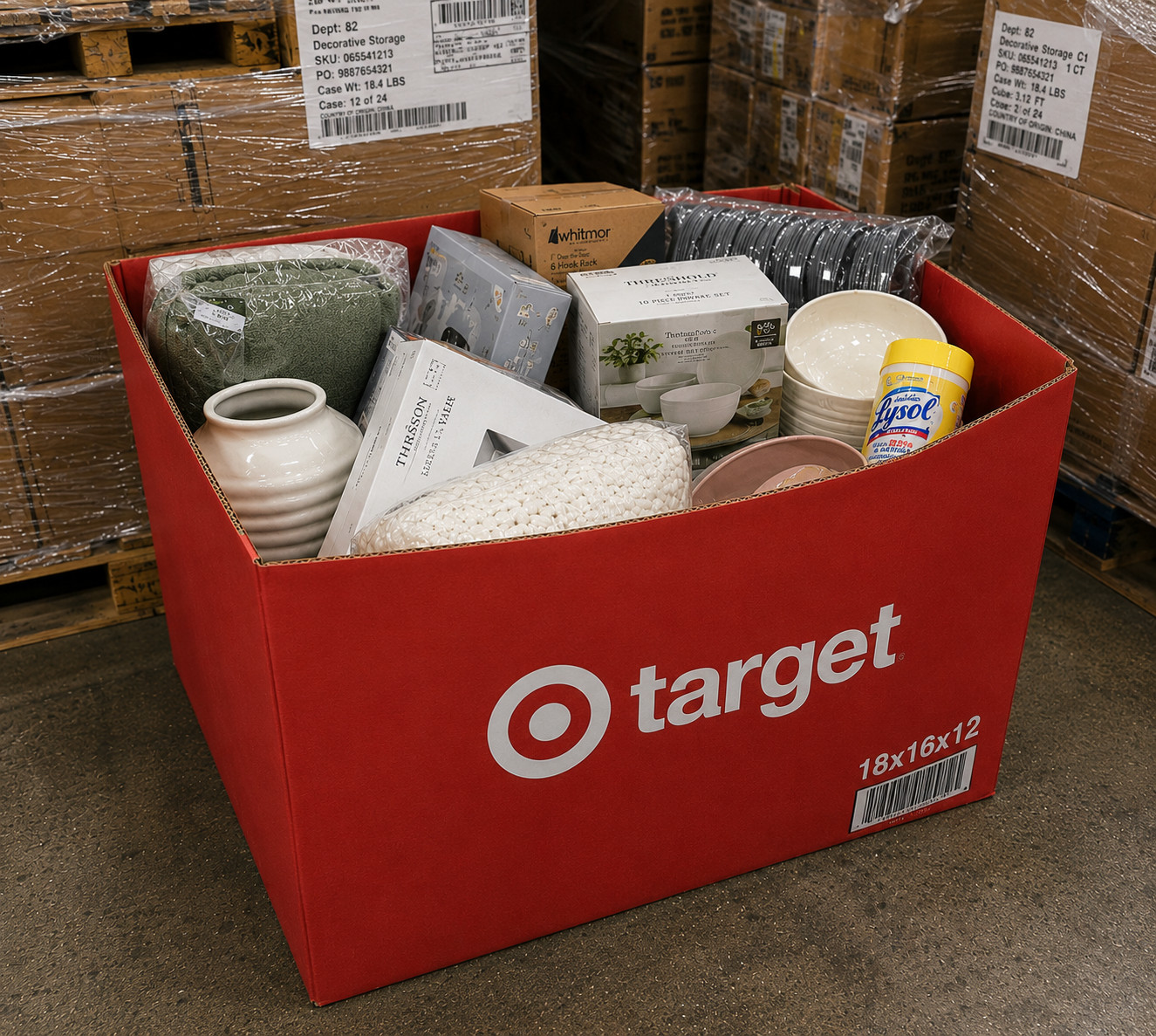 Amazon Reseller Lot – Assorted General Merchandise Clearance Stock
