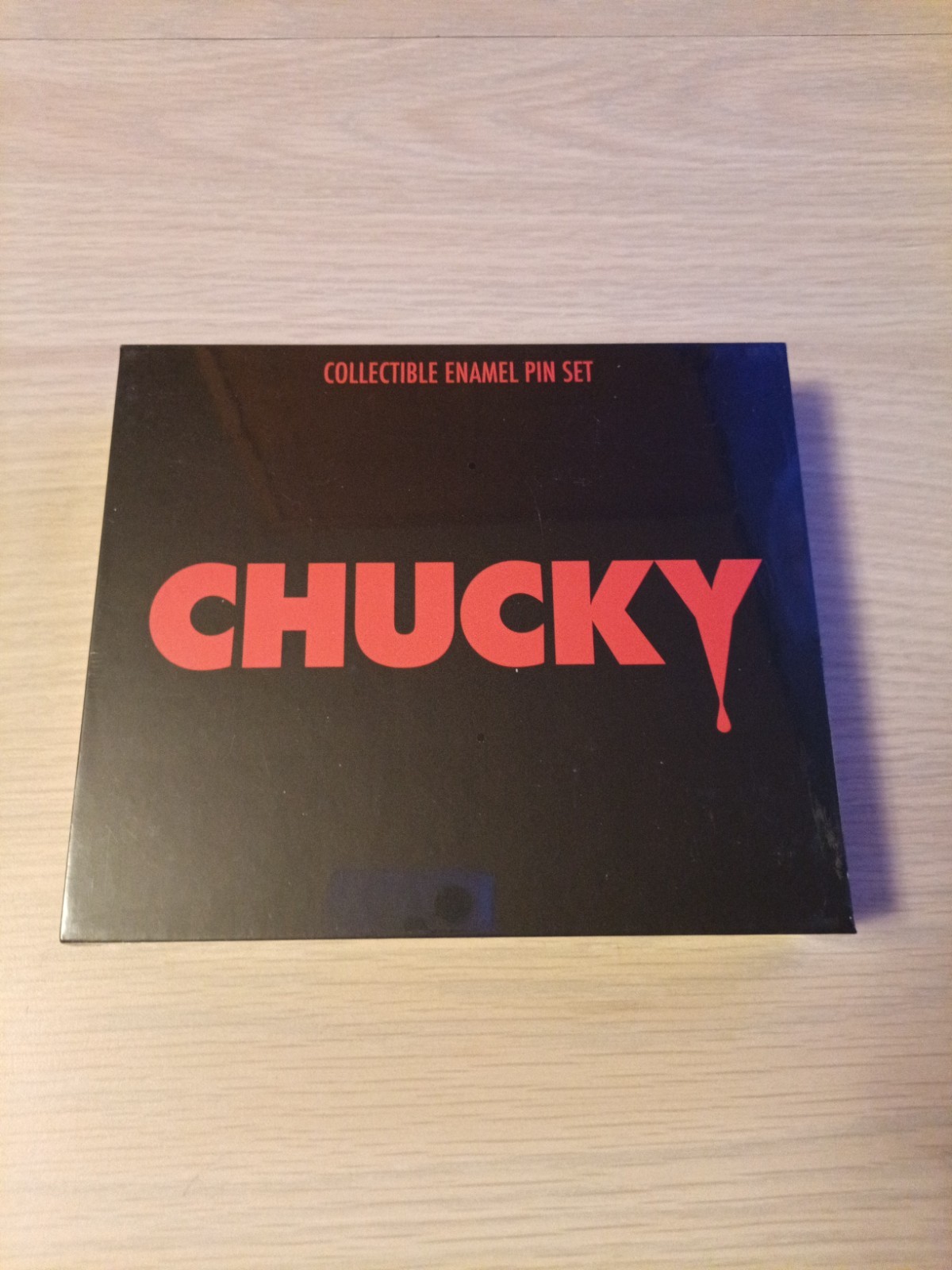 Chucky Collectible Enamel Pin Set Scream Factory New Sealed Horror Movie