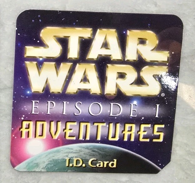 Star Wars Adventures I.D. Card Scholastic 2002 Lucasfilms