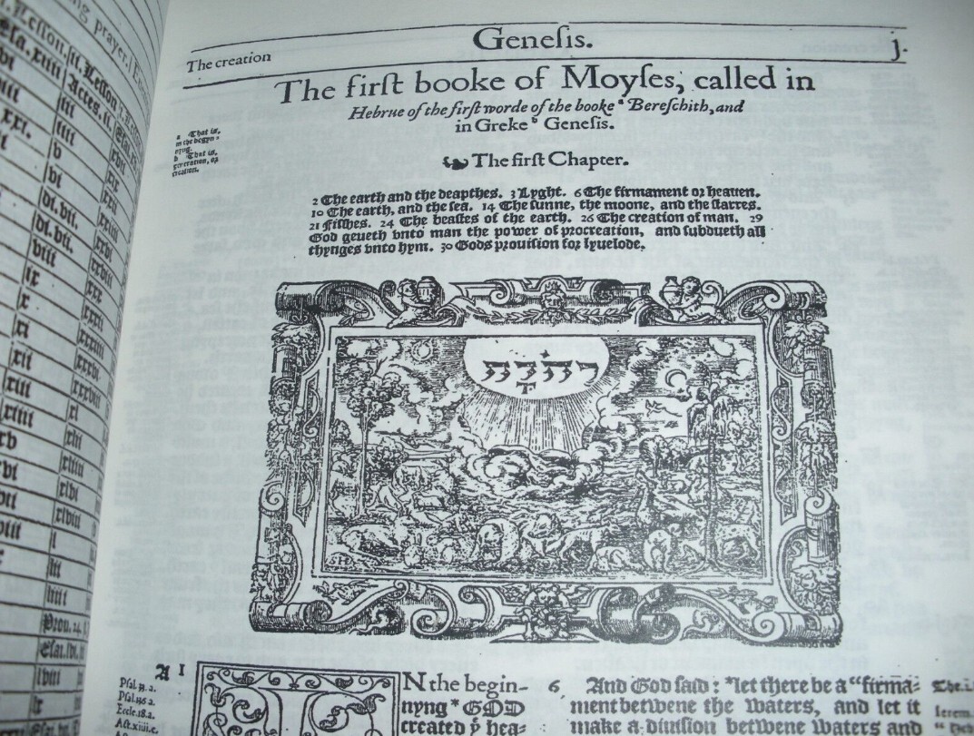 X-RARE 1568 BISHOPS BIBLE 2 Volumes tetragrammaton Jehovah Watchtower research