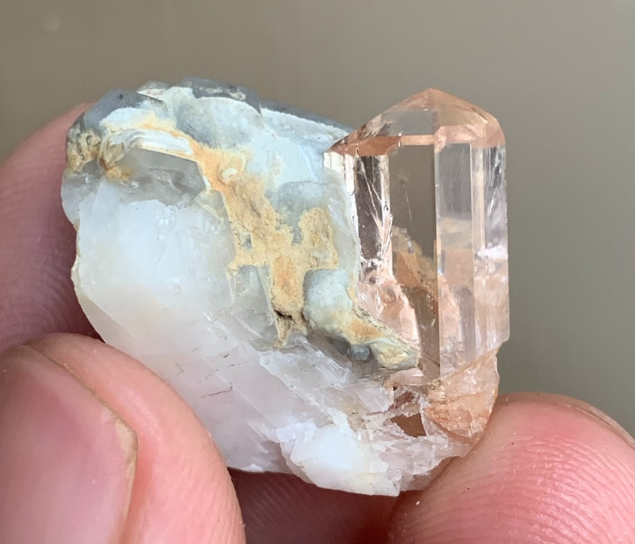 Topaz crystal specimen | 6.9g | Thumbnail size | Collectible | Pakistan