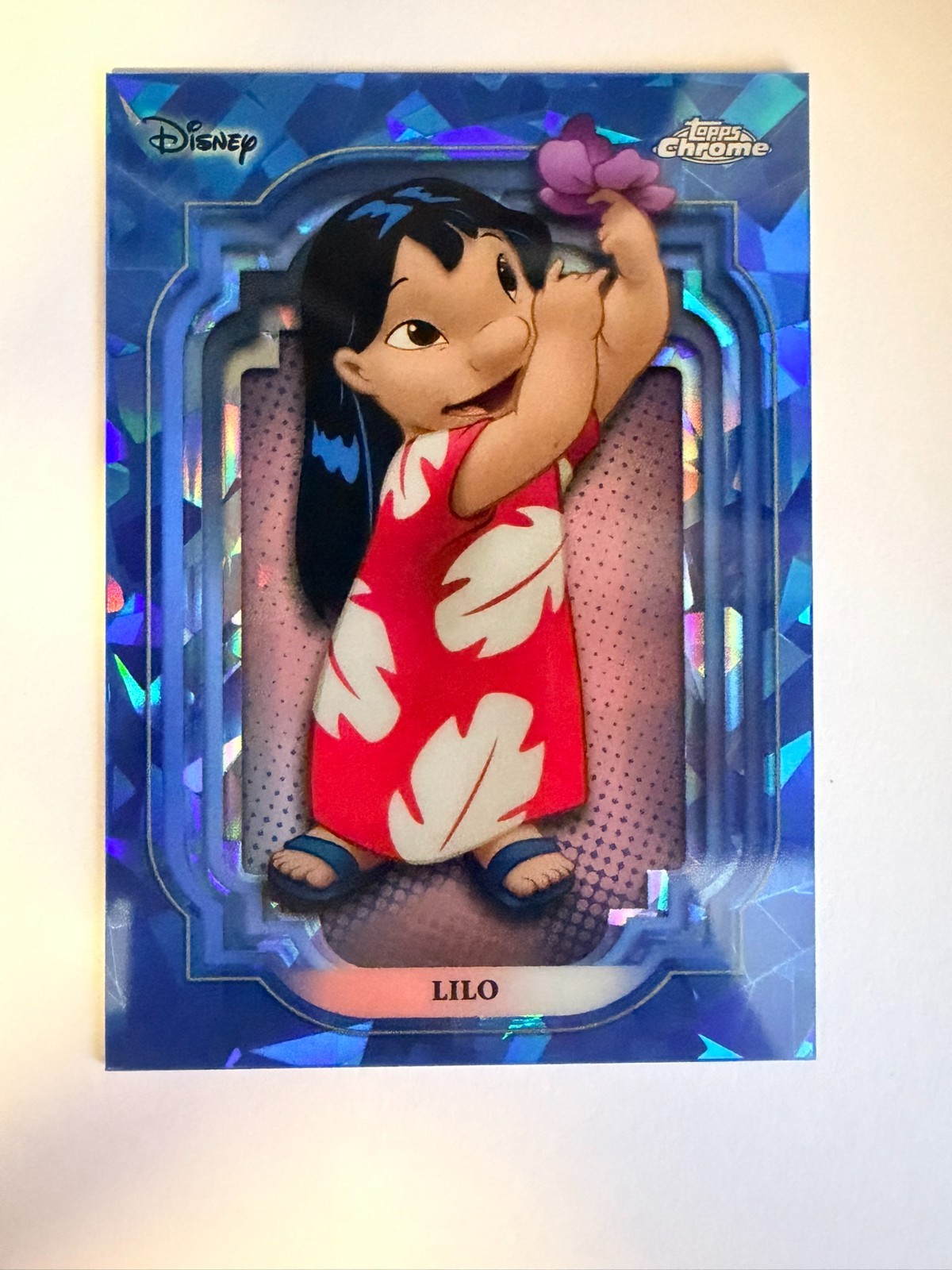 2024 Topps Chrome Disney Sapphire Edition - Lilo #92 - 1st Year Sapphire