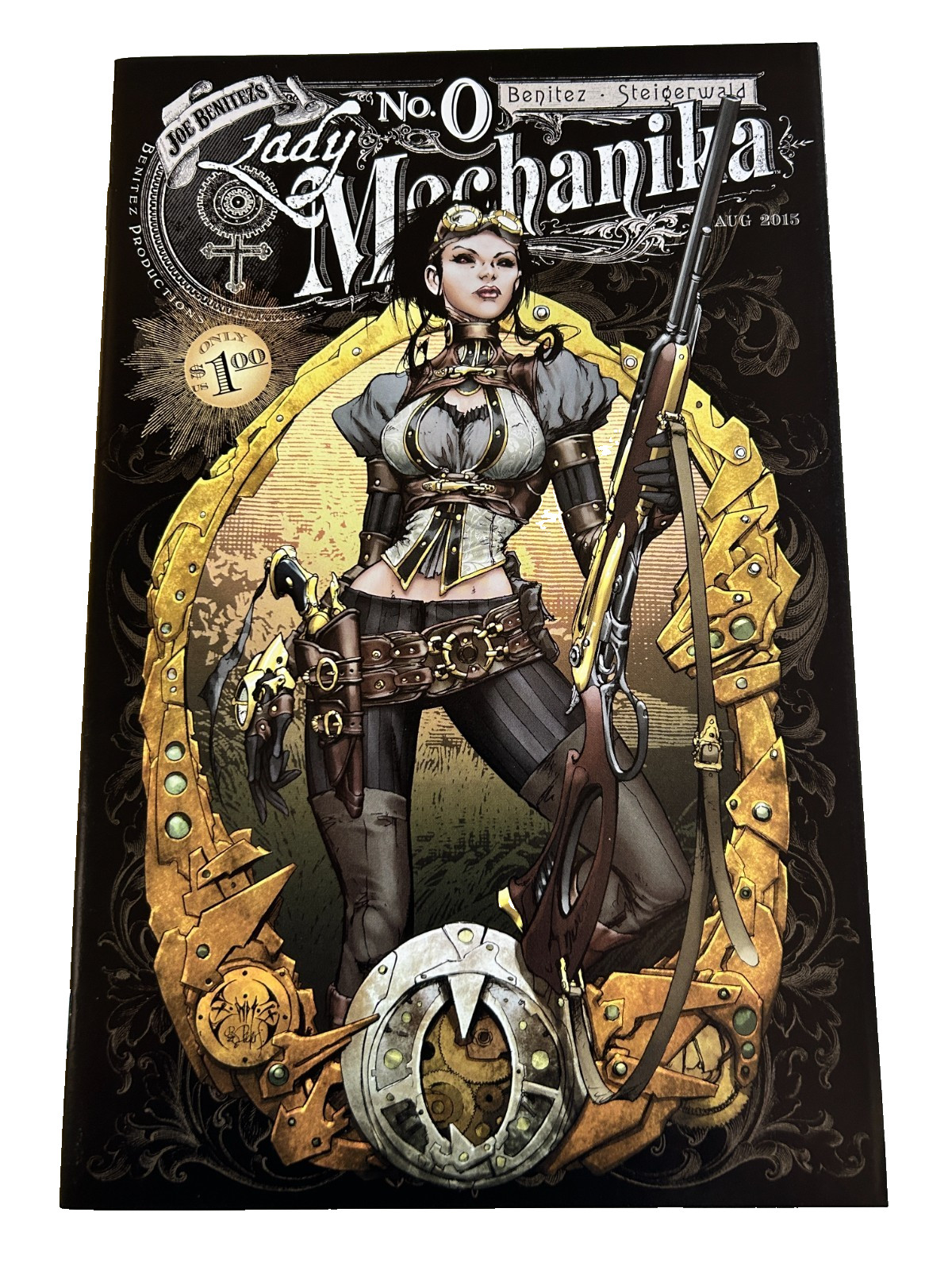 LADY MECHANIKA #0 4th Print By Benitez/Steigerwald  Unread NM Copy