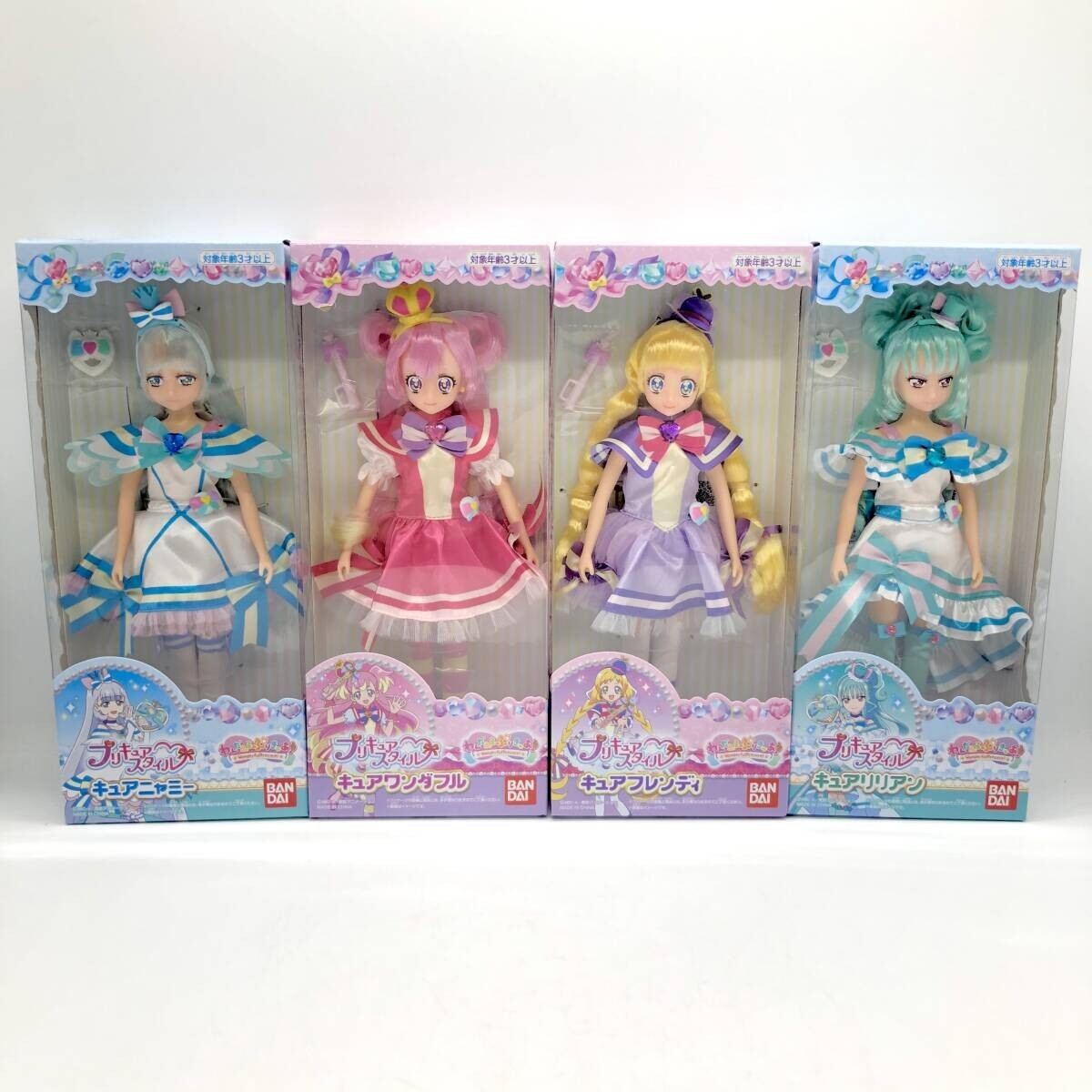 Wonderful Pretty Cure Pretty Cure Style Complete Set of 4 Bandai Wonderful Pretty Cure Pretty Cure Style Complete Set of 4 Bandai