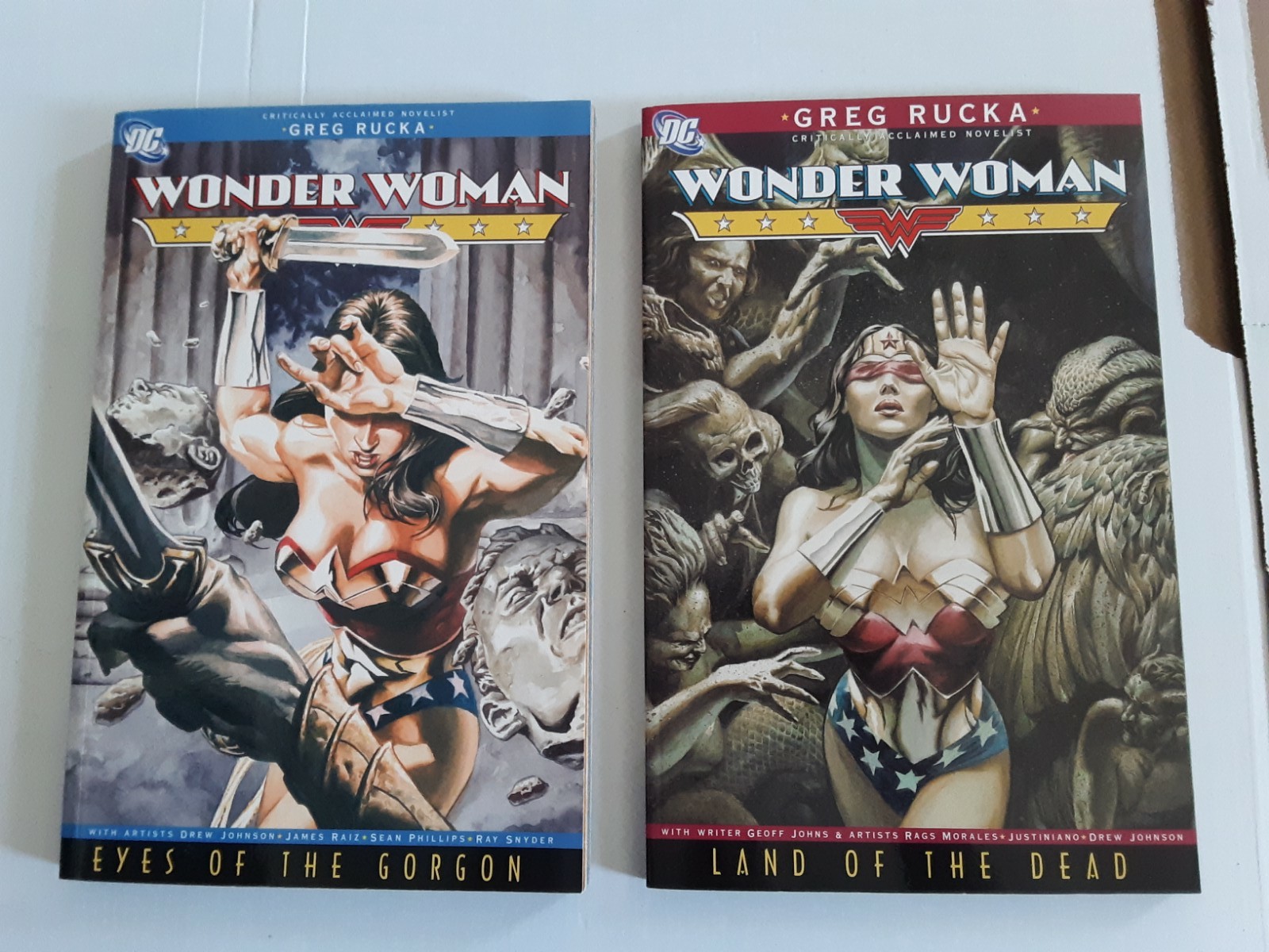 Wonder Woman Eyes Of The Gorgon & Land Of The Dead Tpb Greg Rucka DC Comics 