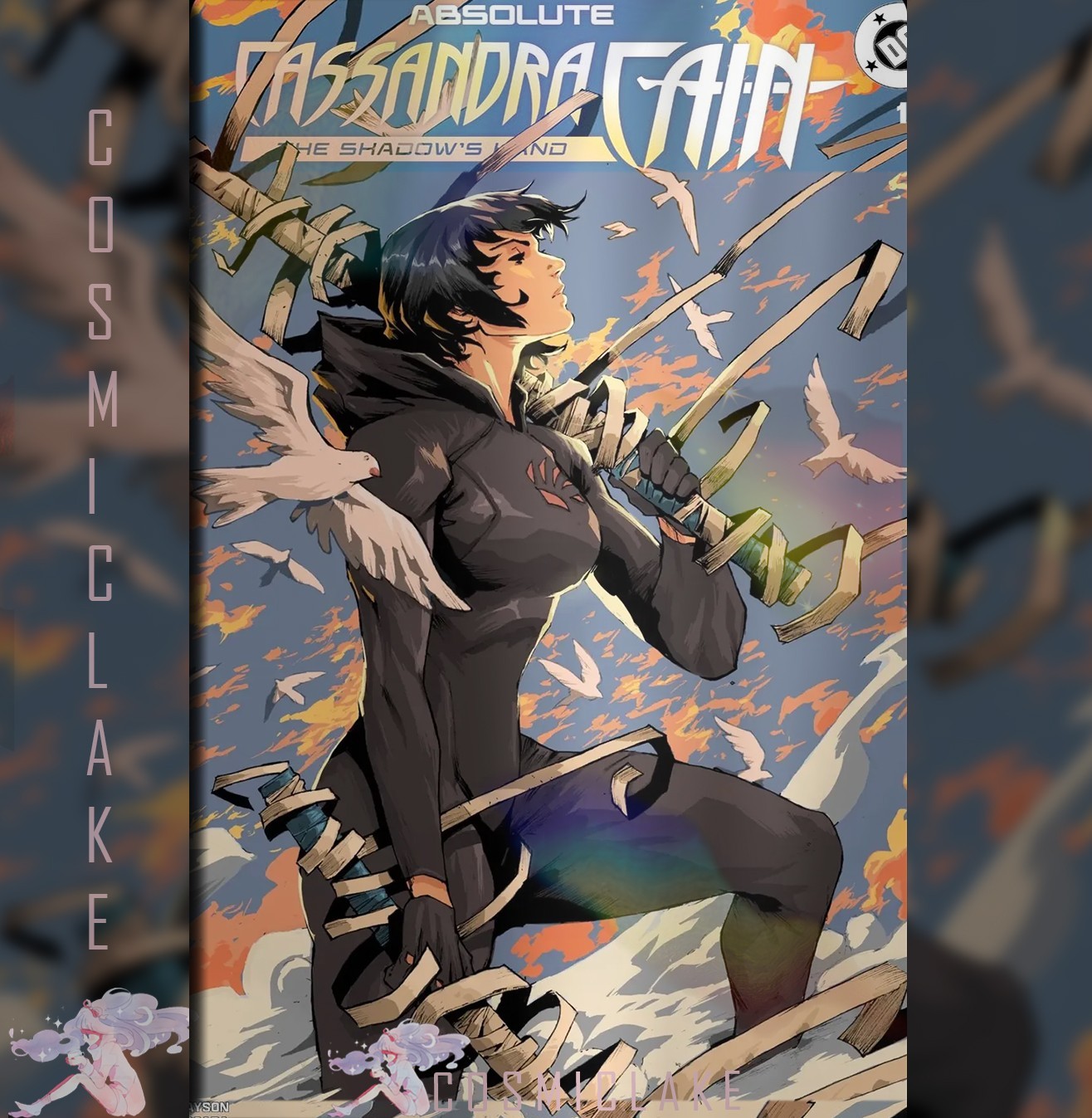 Absolute Cassandra Cain Shadows Hand #1 Soy Exclusive Foil Variant Presale 9/23☆