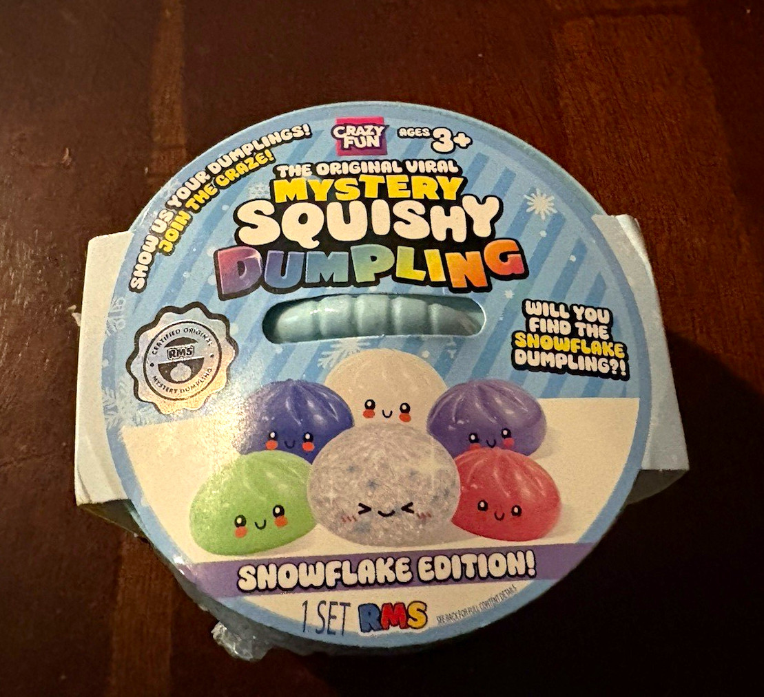 RMS  Dumpling ❄️CONFIRMED RARE❄️ snowflake dumpling- NEW - SEALED - RARE