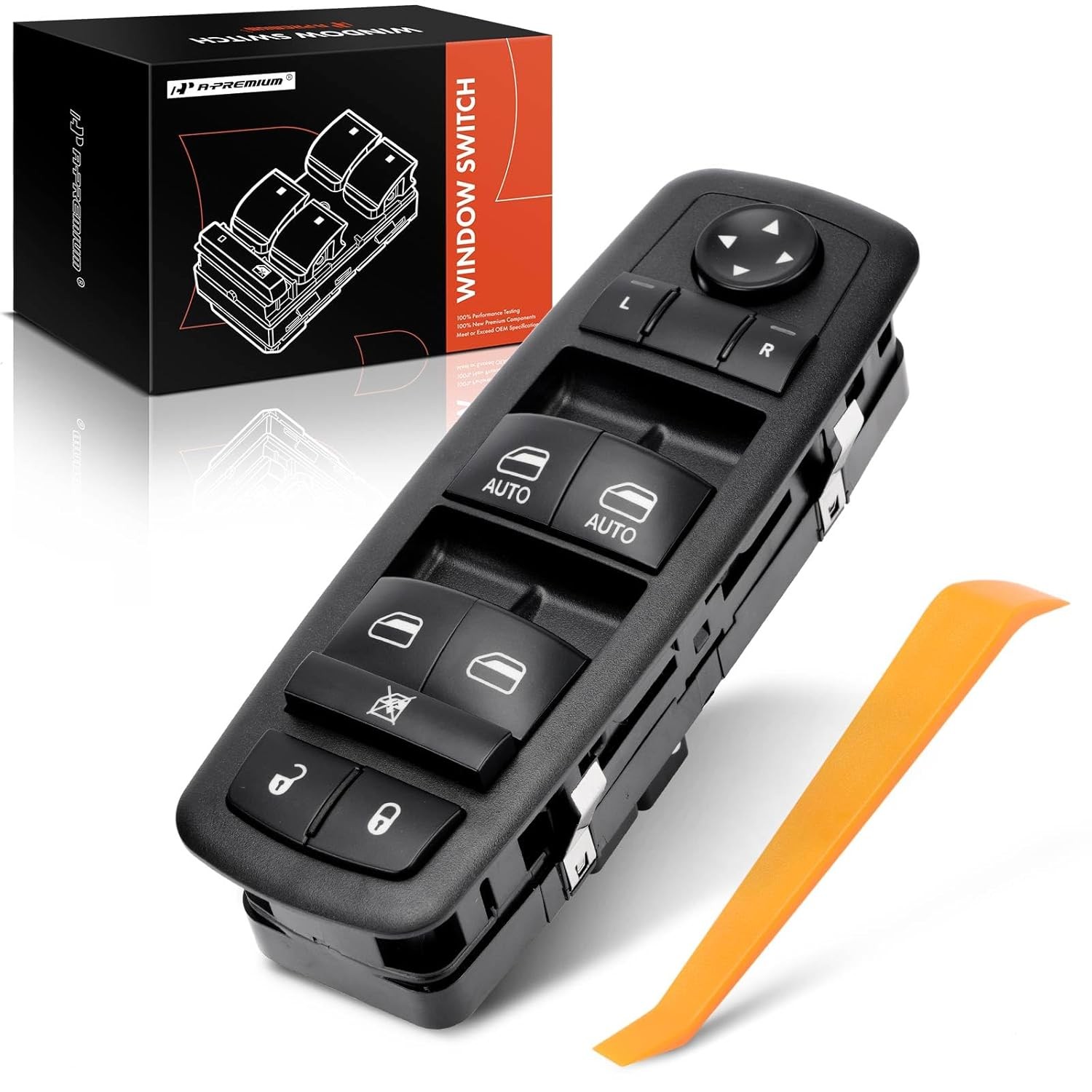 Chrysler 300 Power Window Switch Master Compatible 2015-2022 A-Premium Pac