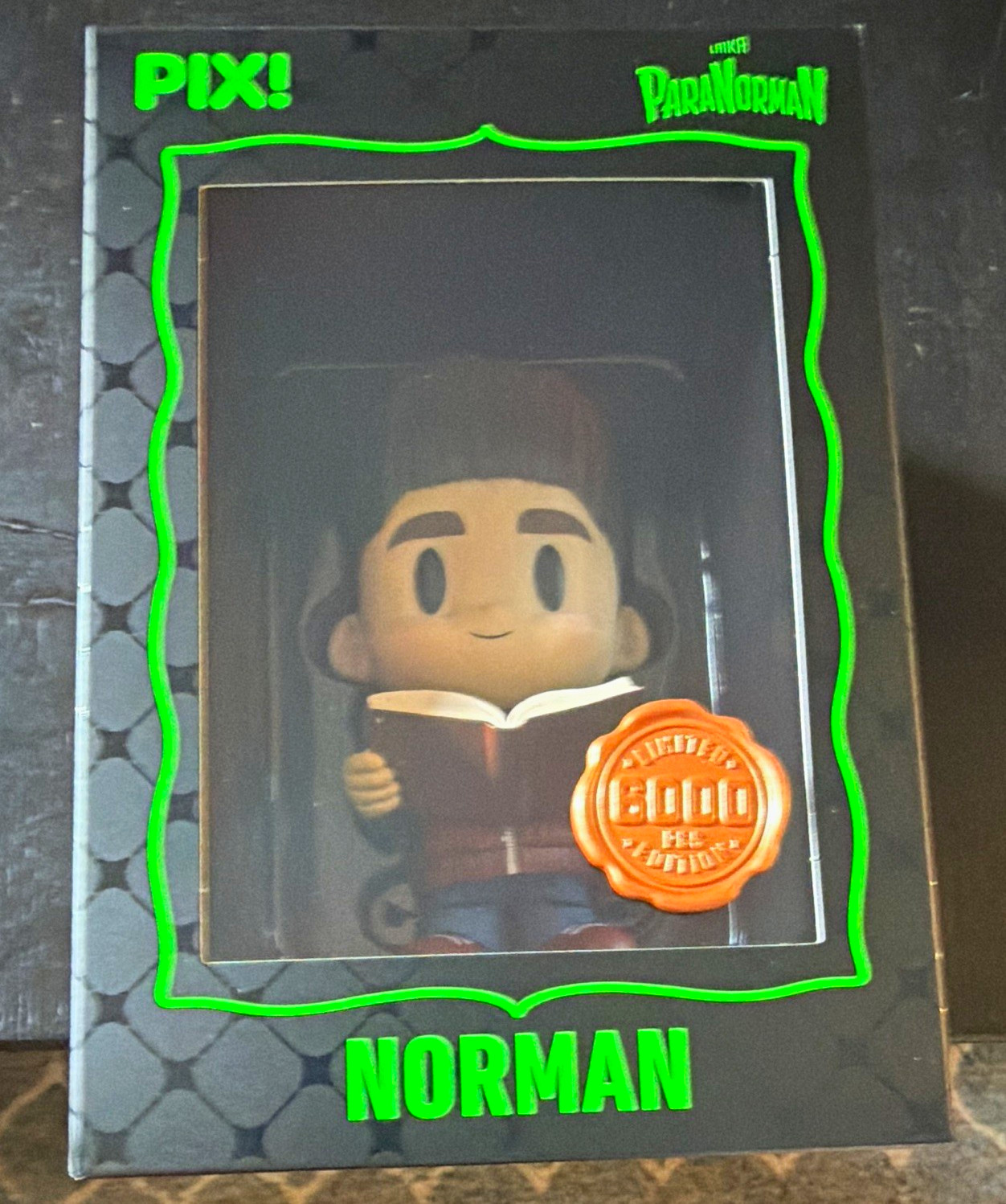 Thrilljoy PIX ParaNorman Norman Vinyl Figure Limited Edition 6000 LAIKA