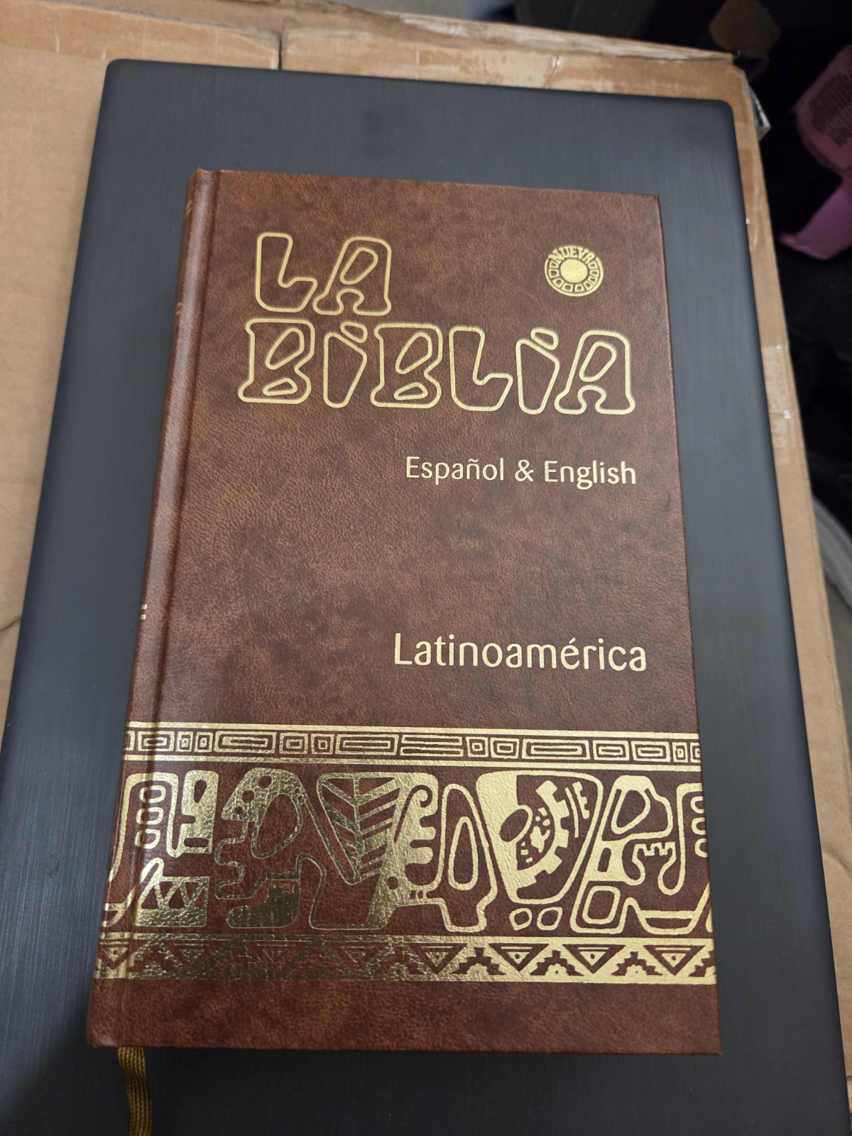 La Biblia Latinoamerica Bilingual Edition Deluxe Edición Pastoral 
