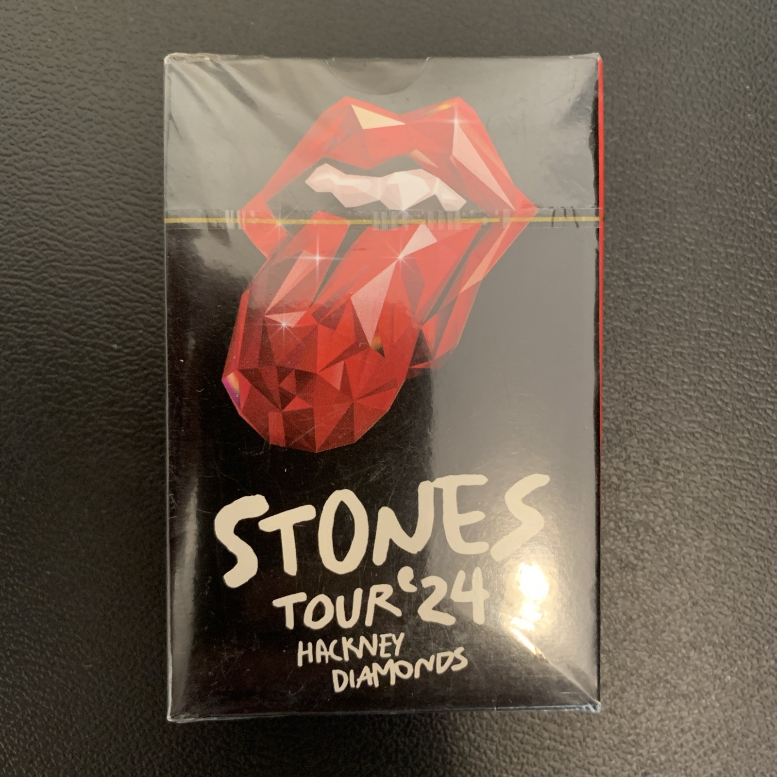 Rolling Stones Tour \'24 Hackney Diamonds Playing Cards Brand New Sealed 3.5\