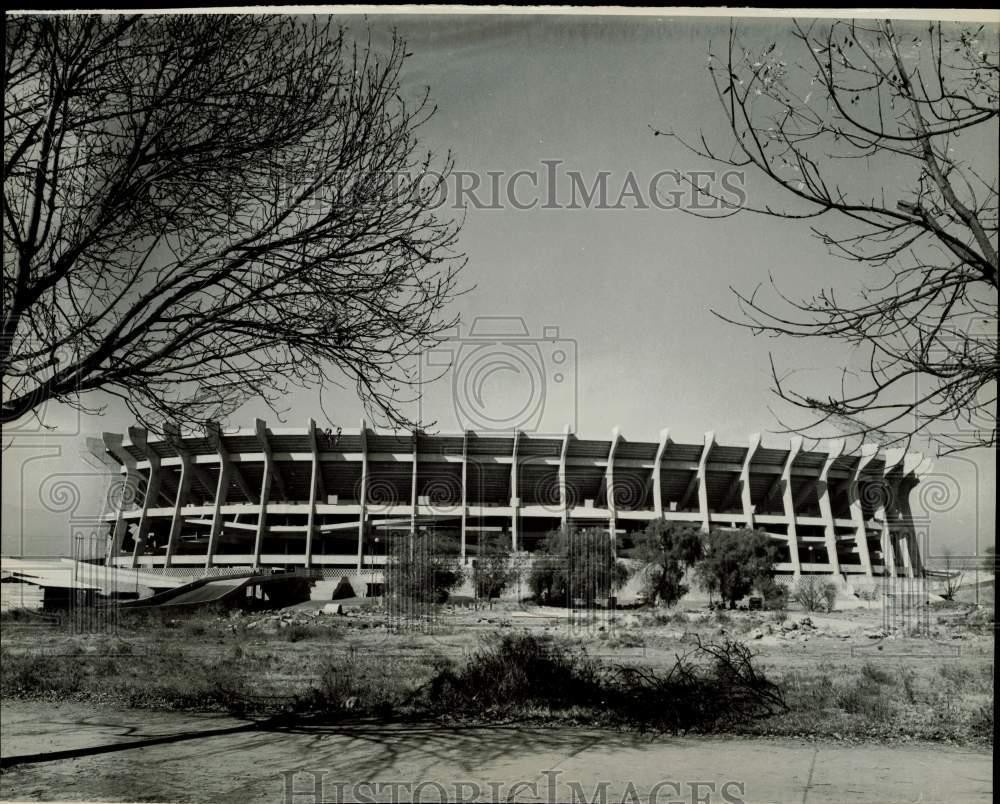 1966 Press Photo New Stadium Built for 1968 Olympic Games, Mexico City, Mexico