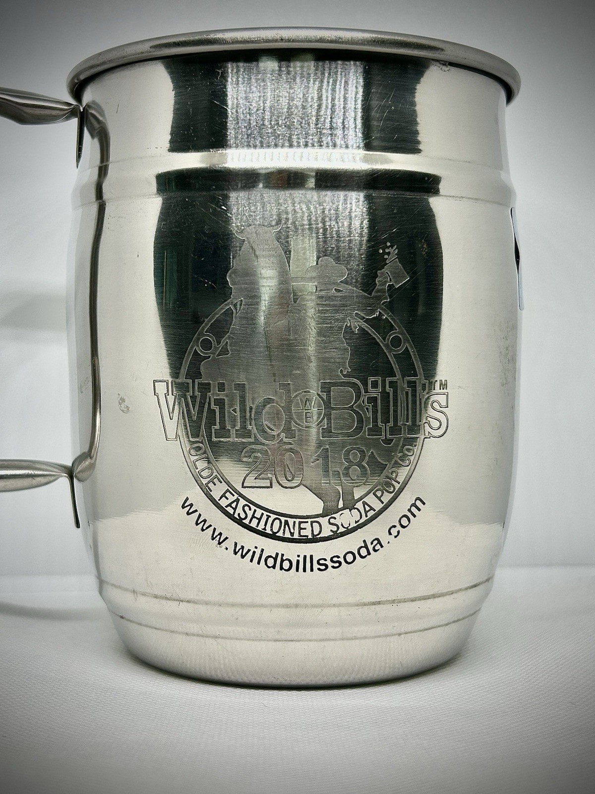 Rare 2018 Vintage Wild Bill's Olde Stainless Steel Mug Beautiful Condition Rare 2018 Vintage Wild Bill's Olde Stainless Steel Mug Beautiful Condition