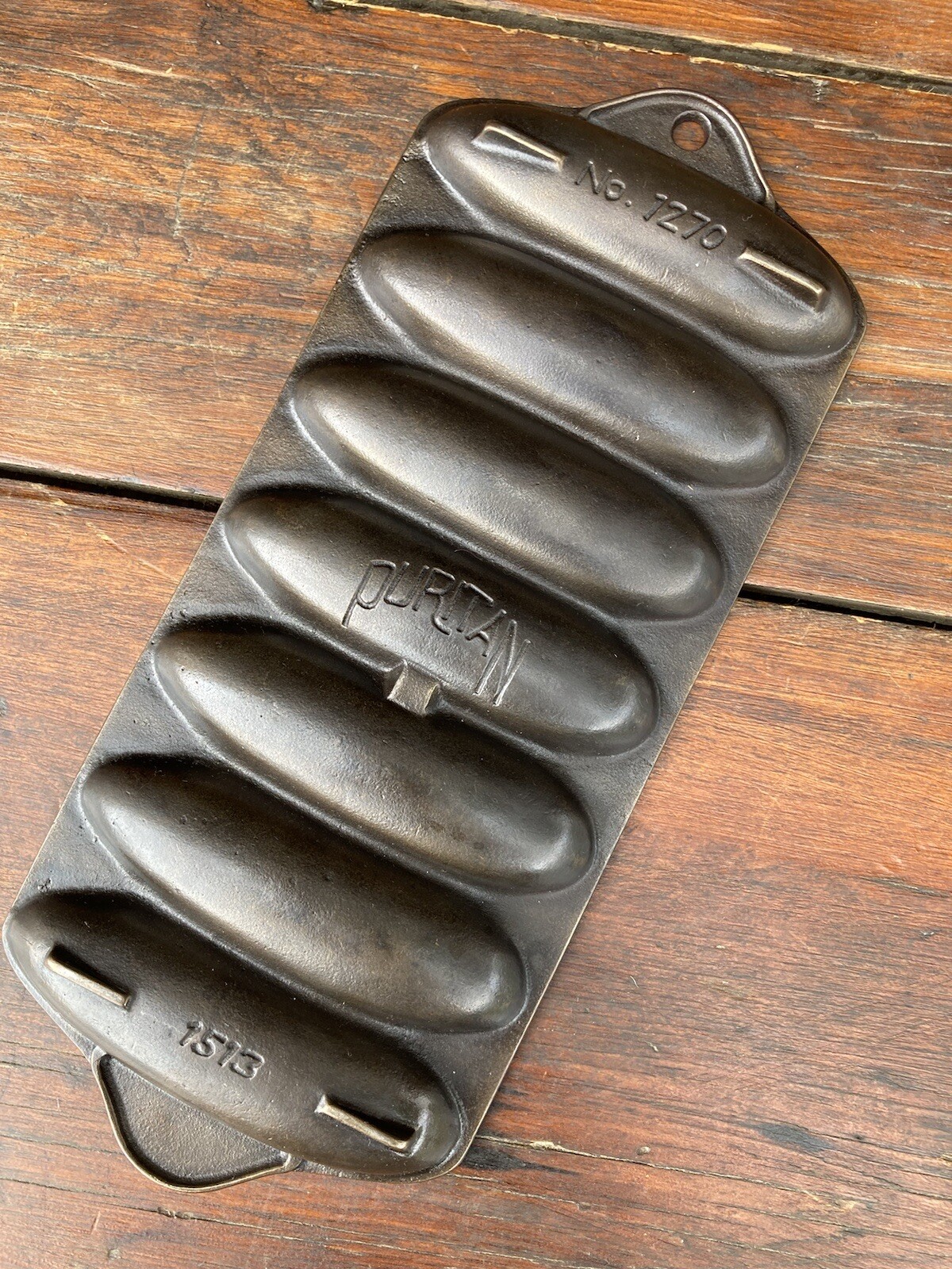 Griswold Cast Iron “Puritan” #1270 Wheatstick Pan