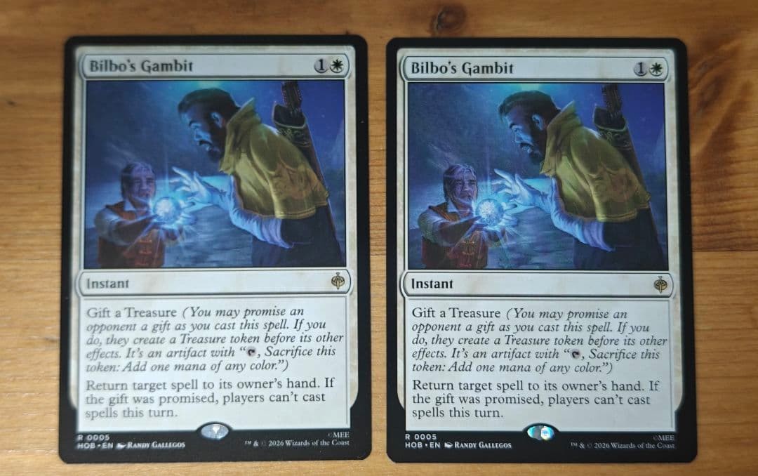 MTG Bilbo's Gambit/Bilbo's Gambit 2 cards English #21c3af