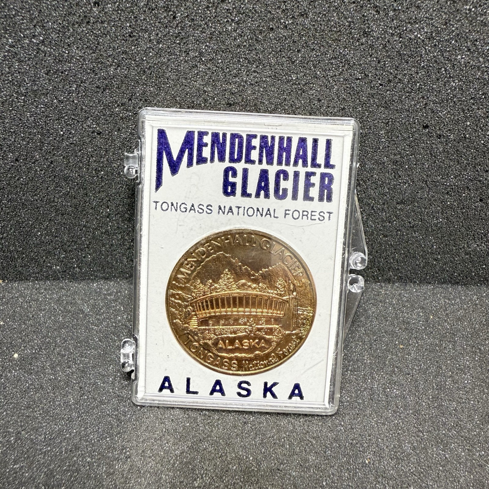 Vintage Mendenhall Glacier Tongass National Forest Alaska In Case Packaged