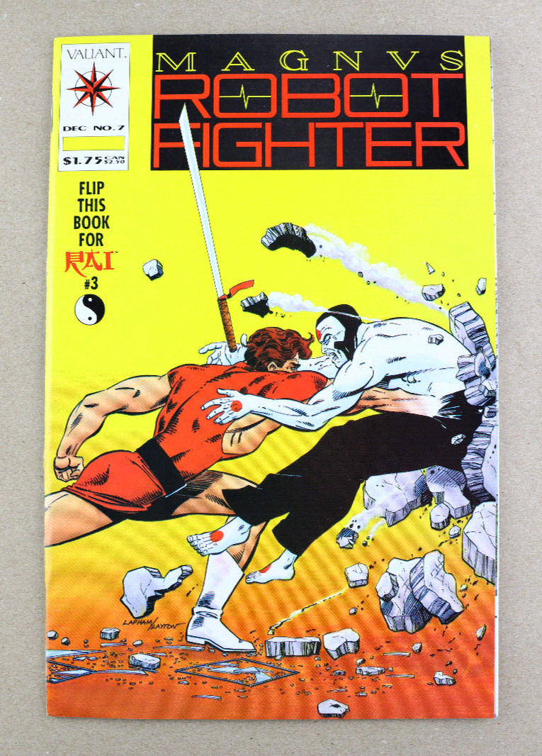 1991 Valiant Magnus Robot Fighter #7 VF+