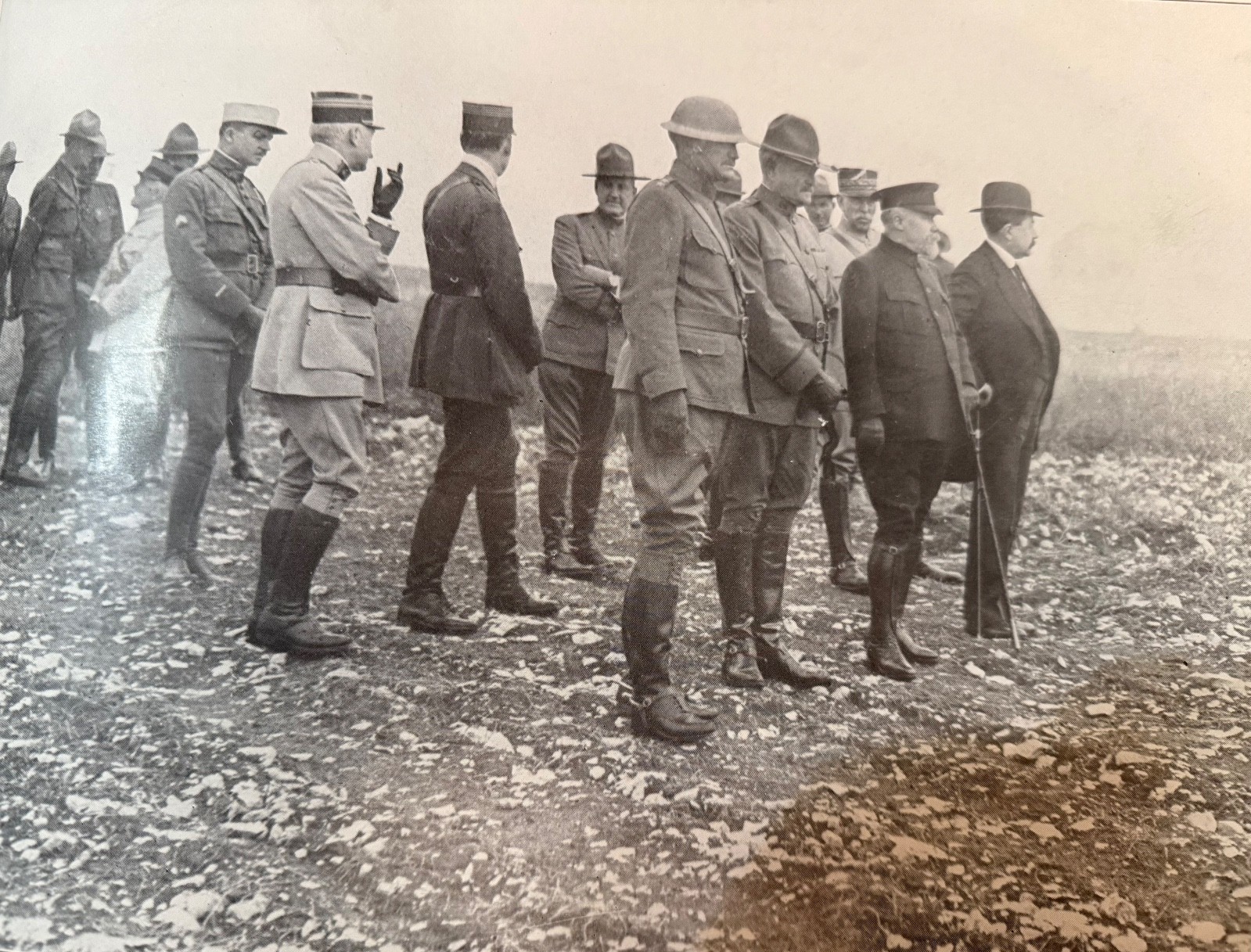 ANTIQUE ORIGINAL WORLD WAR  1 GENERAL PERSHING IMAGE  Estate Sale