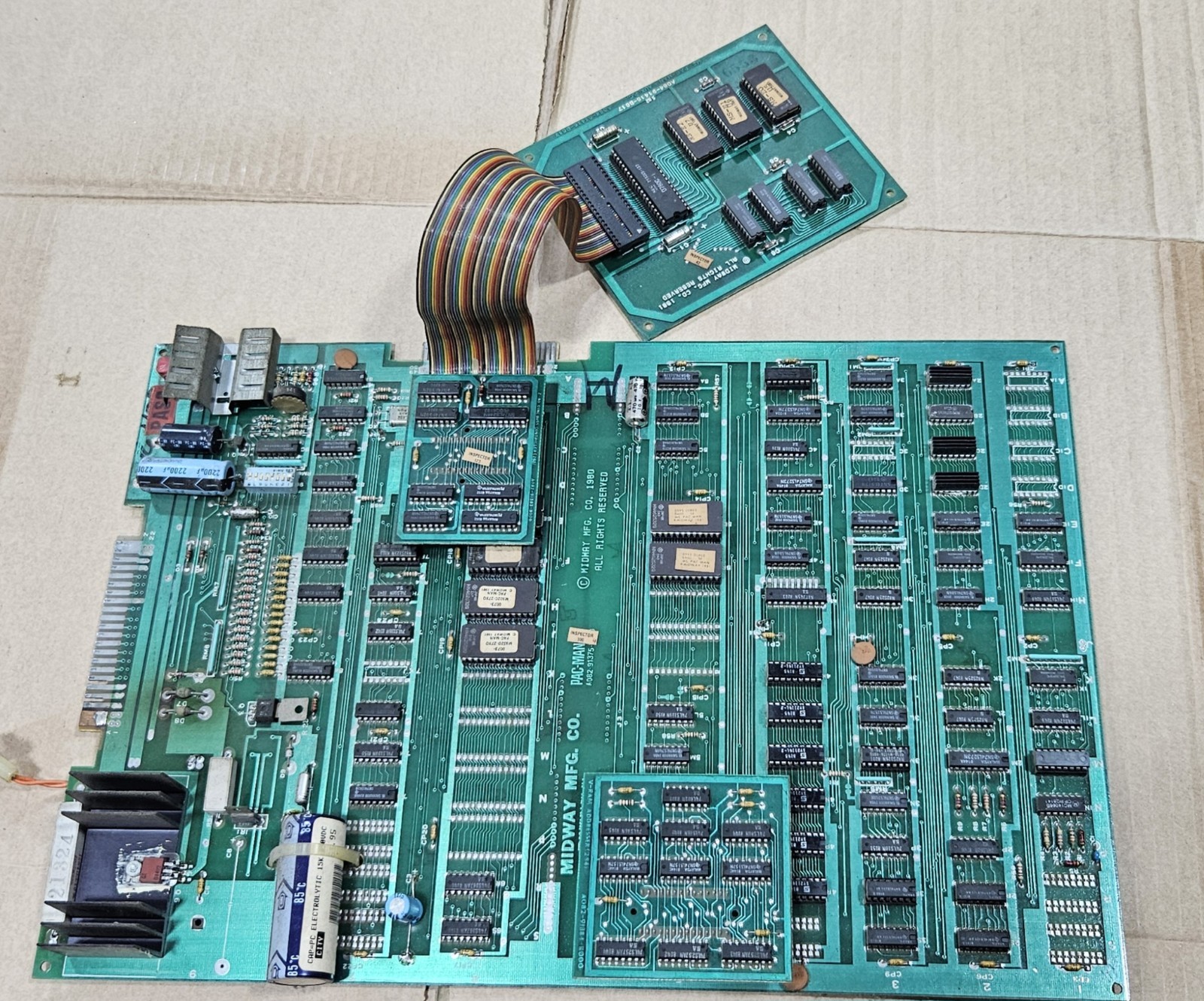 Bally Midway Ms Pac-Man pacman arcade Video GAME PCB BOARD Original 