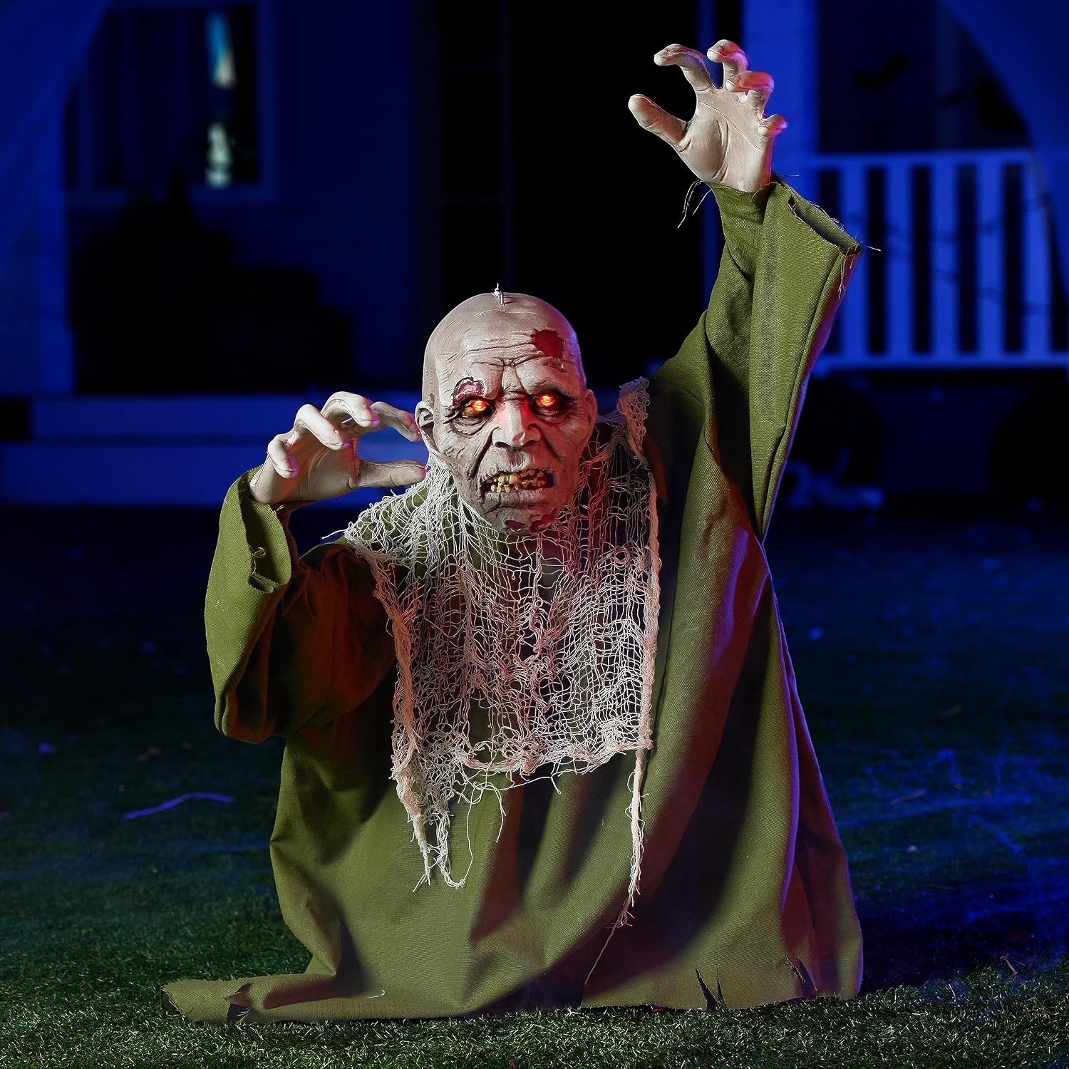 JOYIN Halloween Animated Zombie Groundbreaker Animatronic Outdoor Yard Decor JOYIN Halloween Animated Zombie Groundbreaker Animatronic Outdoor Yard Decor