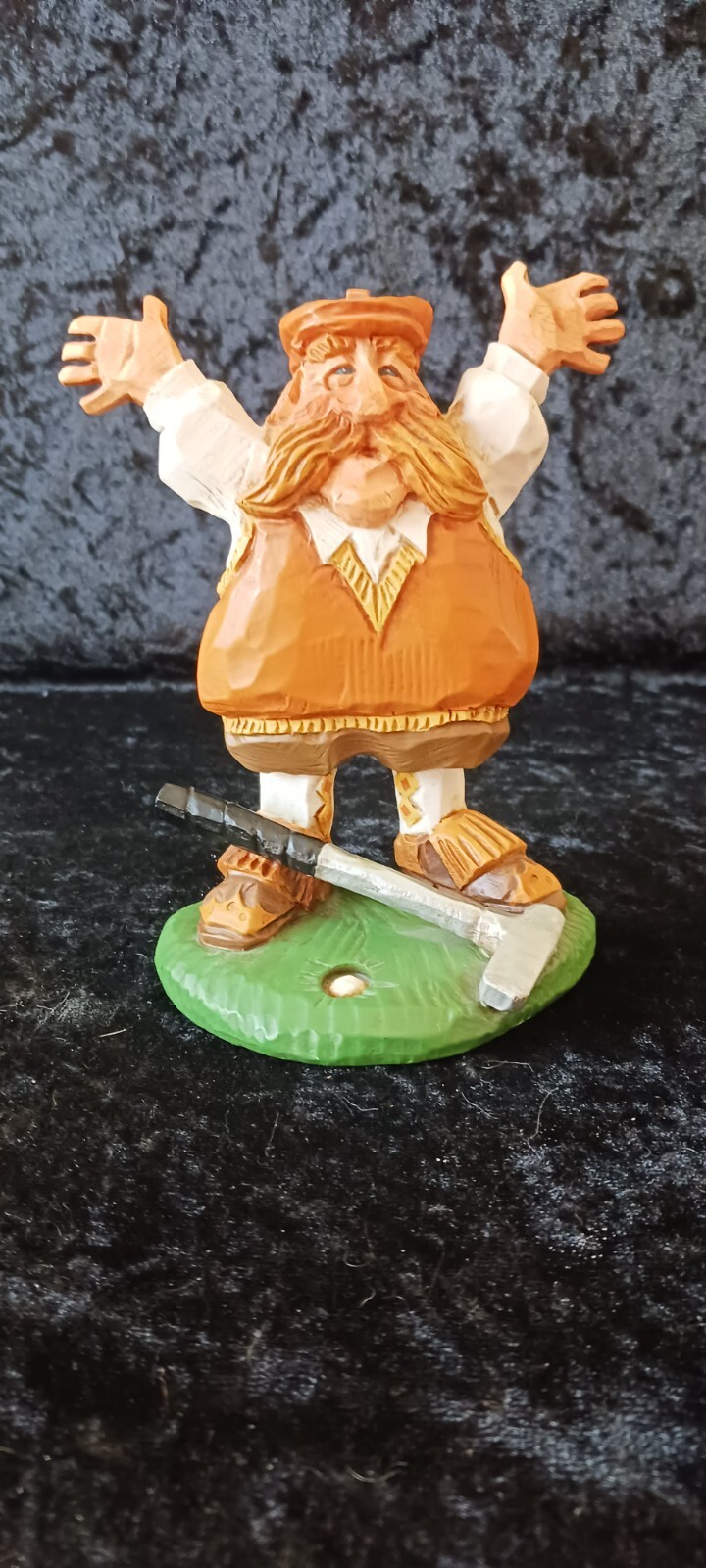 THE GOLFER Figurine - David Frykman Portfolio DF3072 - 1996 - 